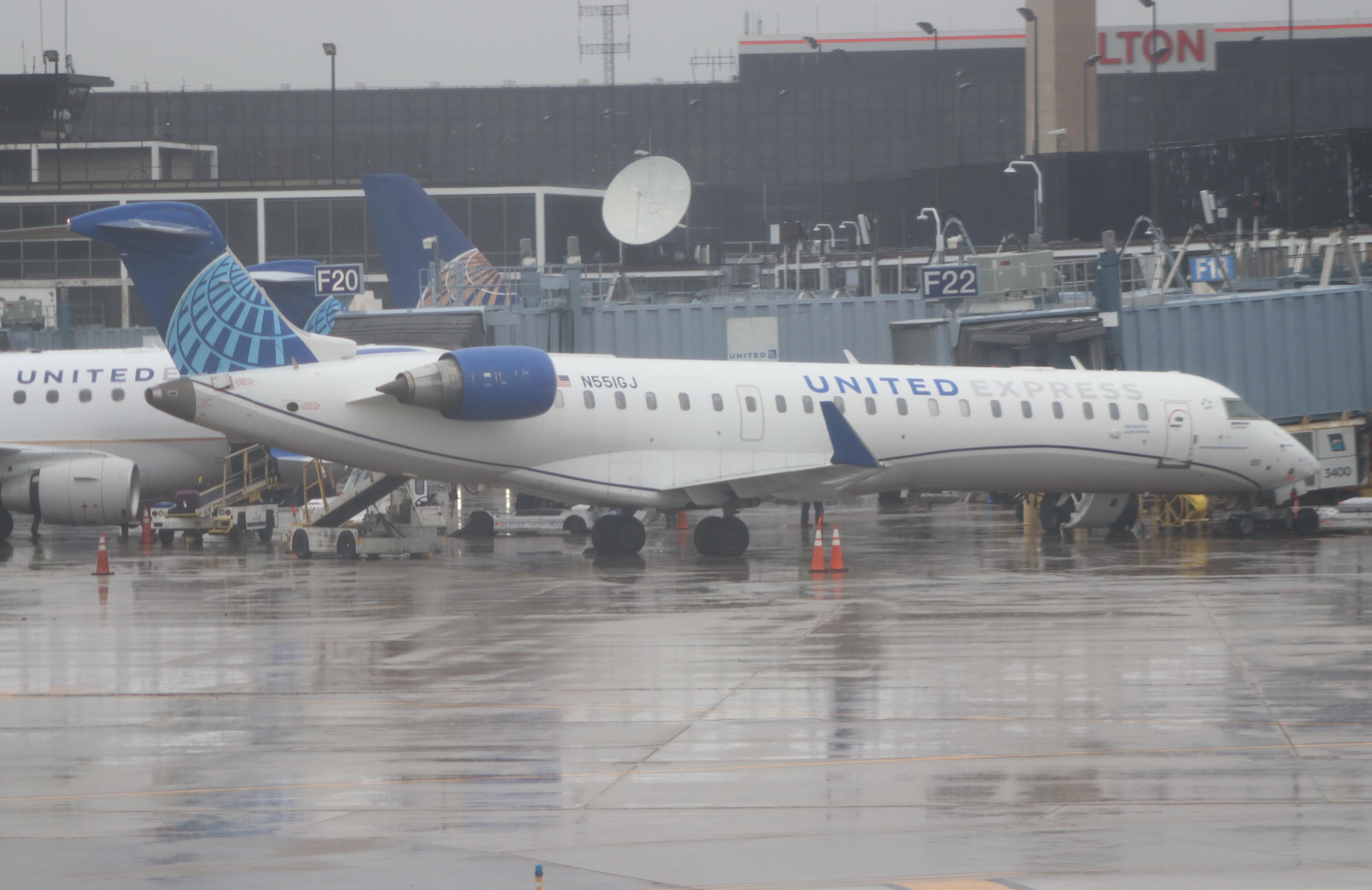 N551GJ @ KORD - CL-600-2C10 - by MarkPasqualino