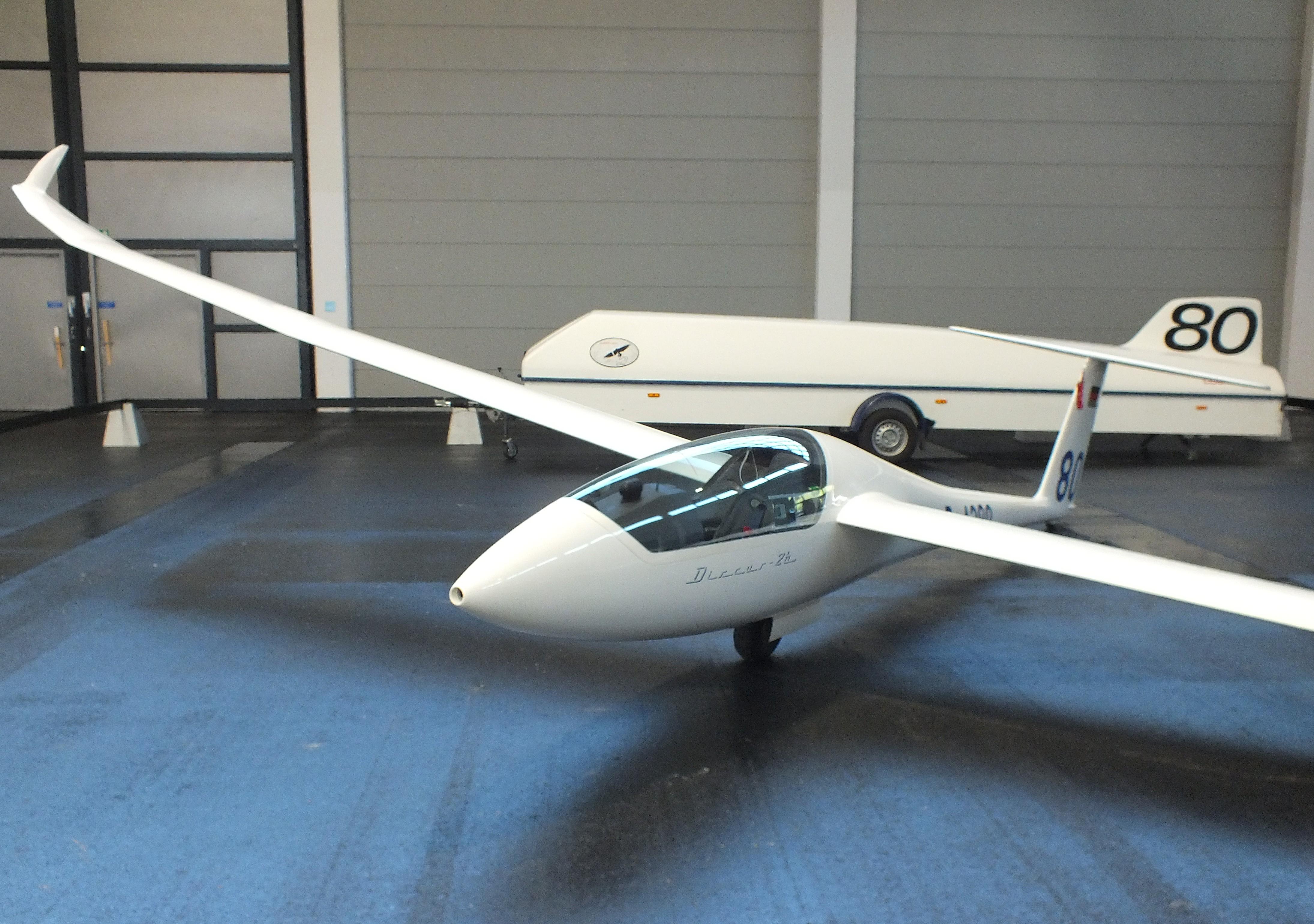 D-4380 @ EDNY - Schempp-Hirth Discus 2B at the AERO 2026, Friedrichshafen - by iwarnecke