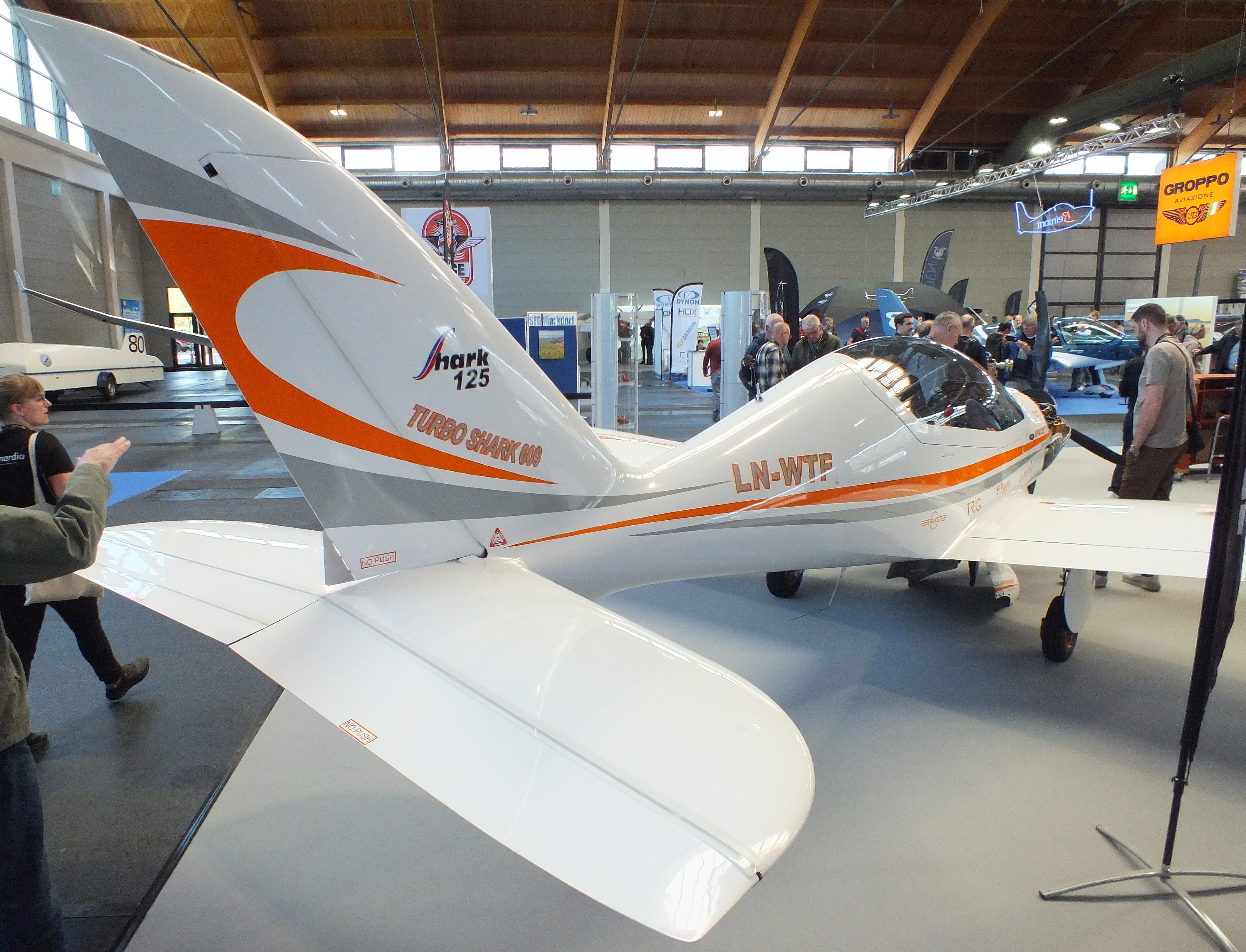 LN-WTF @ EDNY - Shark Aero Turbo Shark 600 EXP at the AERO 2026, Friedrichshafen - by iwarnecke