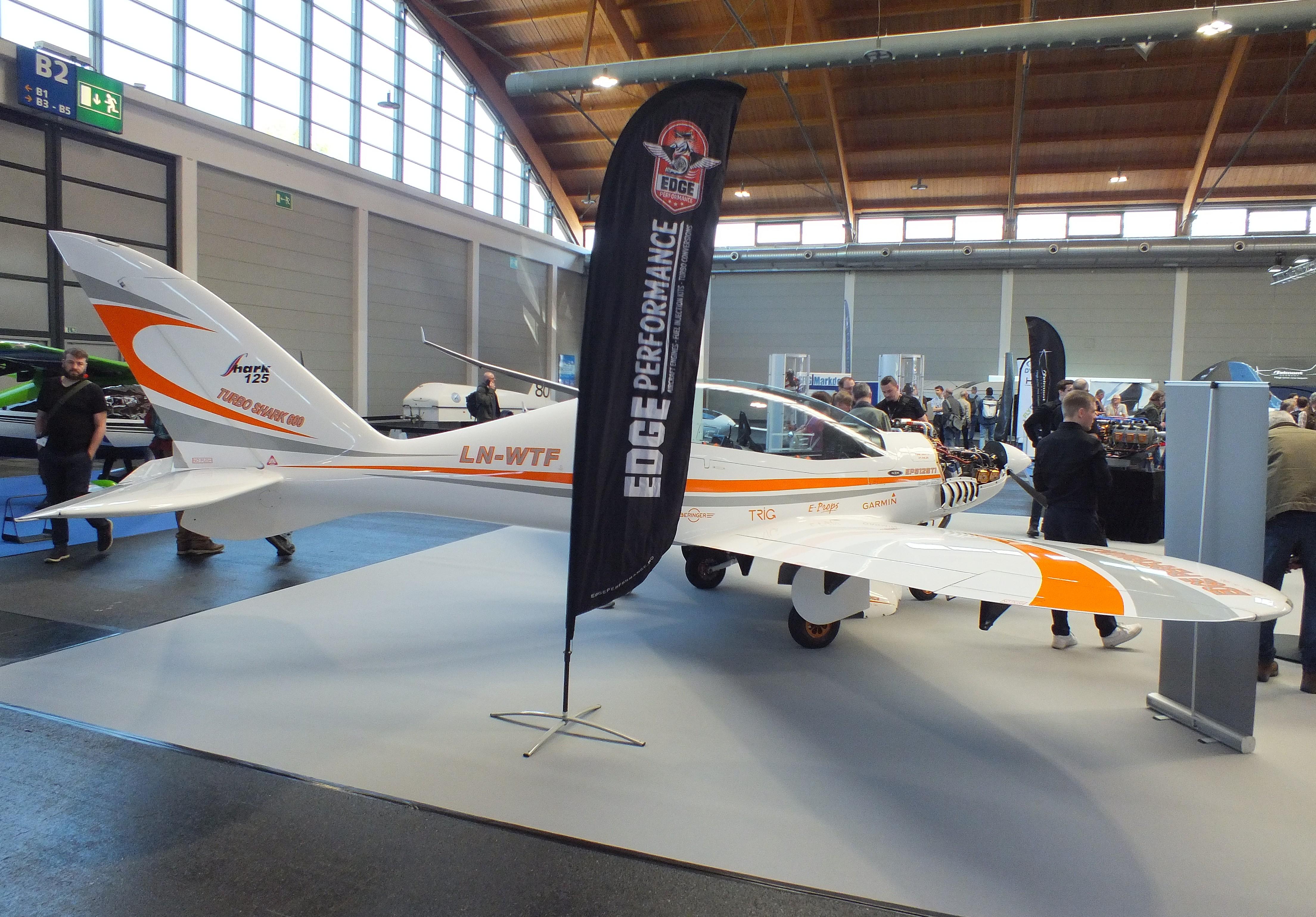 LN-WTF @ EDNY - Shark Aero Turbo Shark 600 EXP at the AERO 2026, Friedrichshafen - by iwarnecke