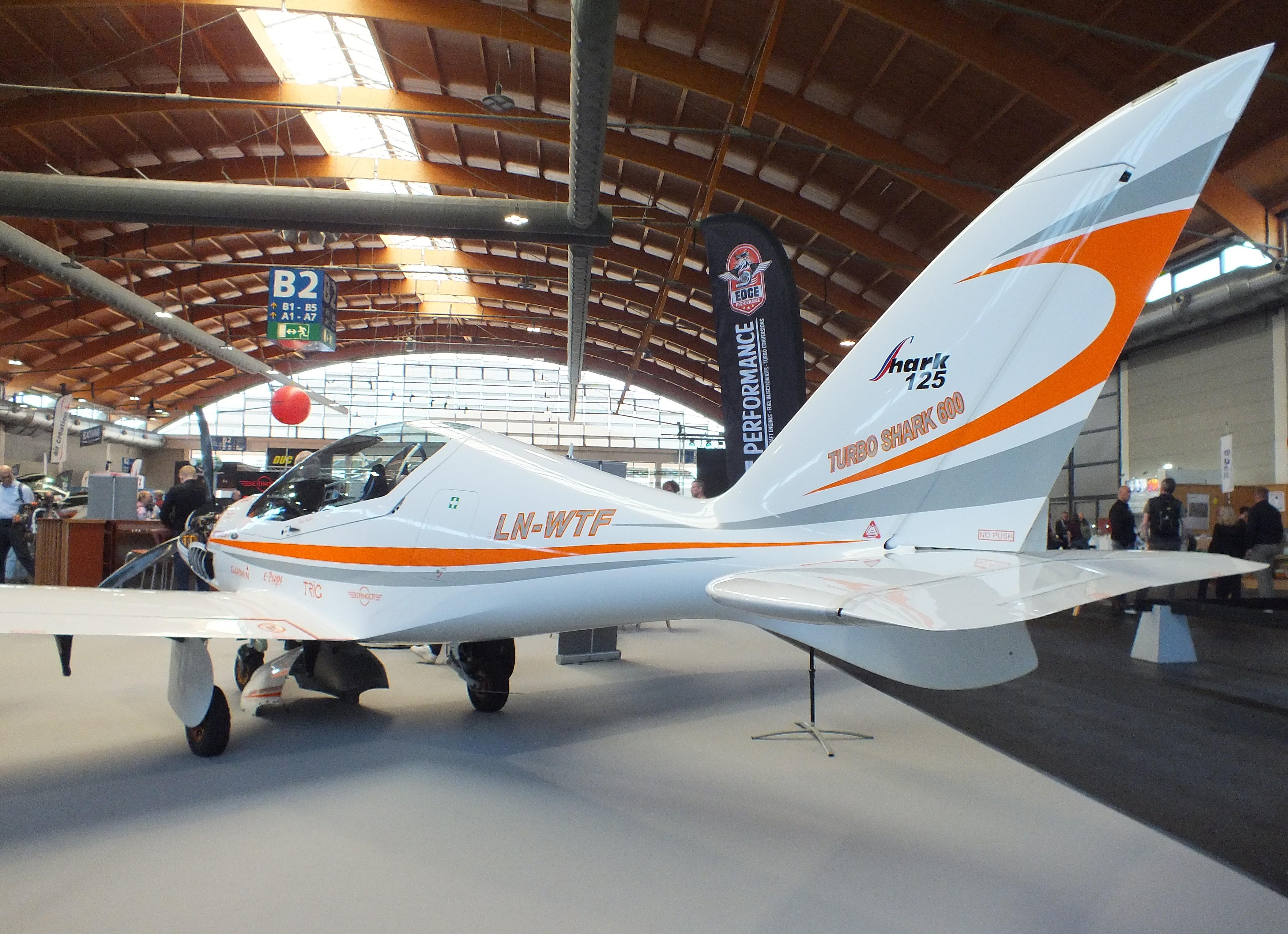 LN-WTF @ EDNY - Shark Aero Turbo Shark 600 EXP at the AERO 2026, Friedrichshafen - by iwarnecke