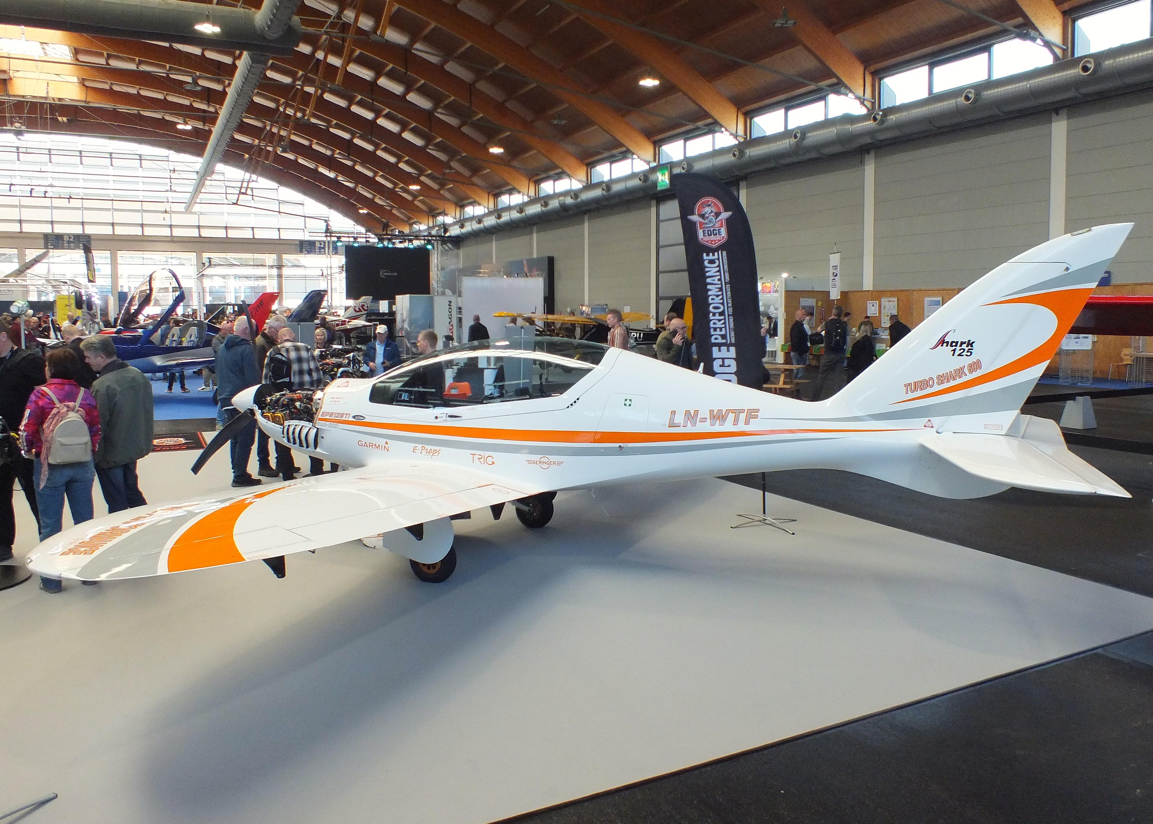 LN-WTF @ EDNY - Shark Aero Turbo Shark 600 EXP at the AERO 2026, Friedrichshafen - by iwarnecke