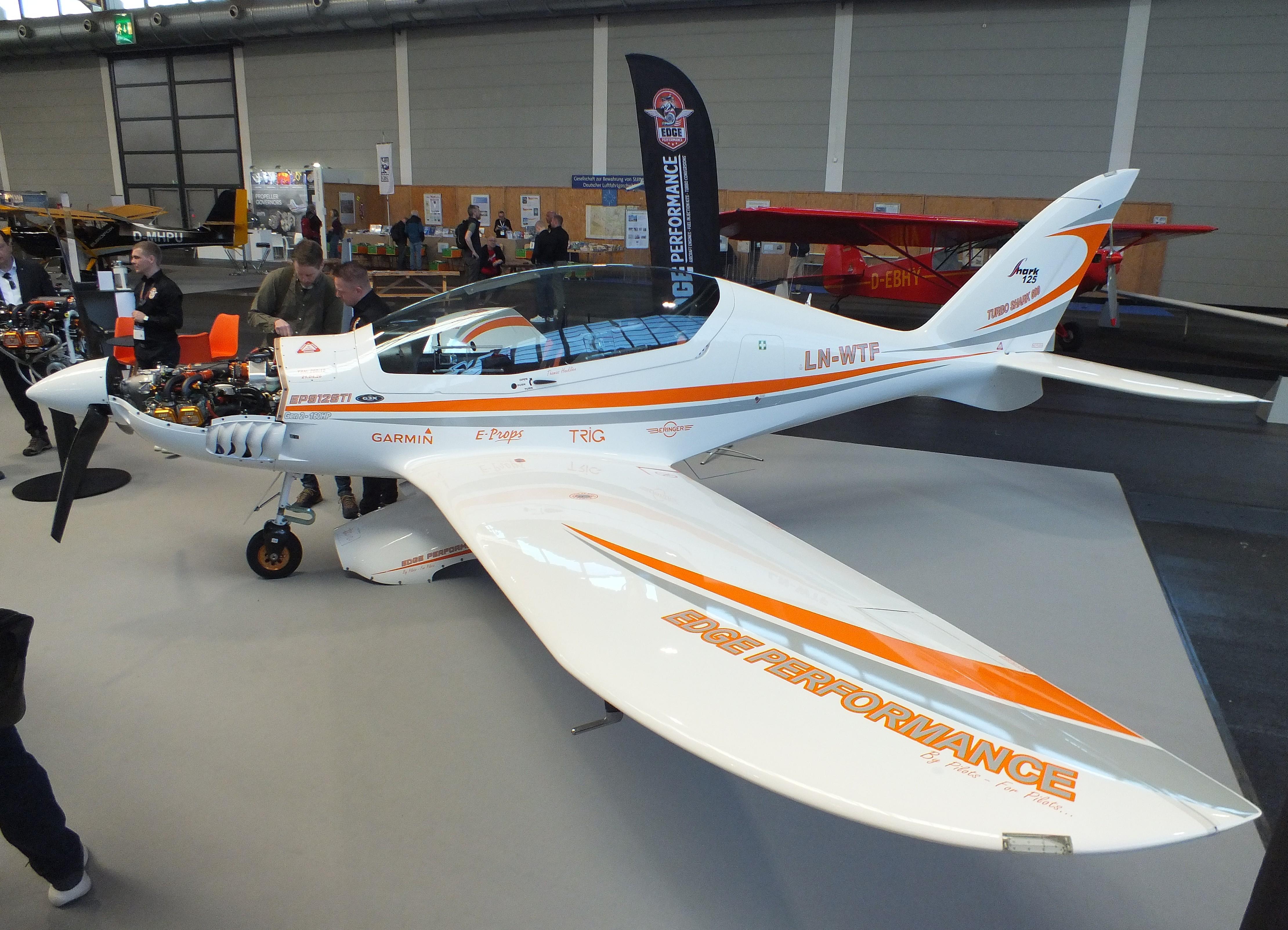 LN-WTF @ EDNY - Shark Aero Turbo Shark 600 EXP at the AERO 2026, Friedrichshafen - by iwarnecke
