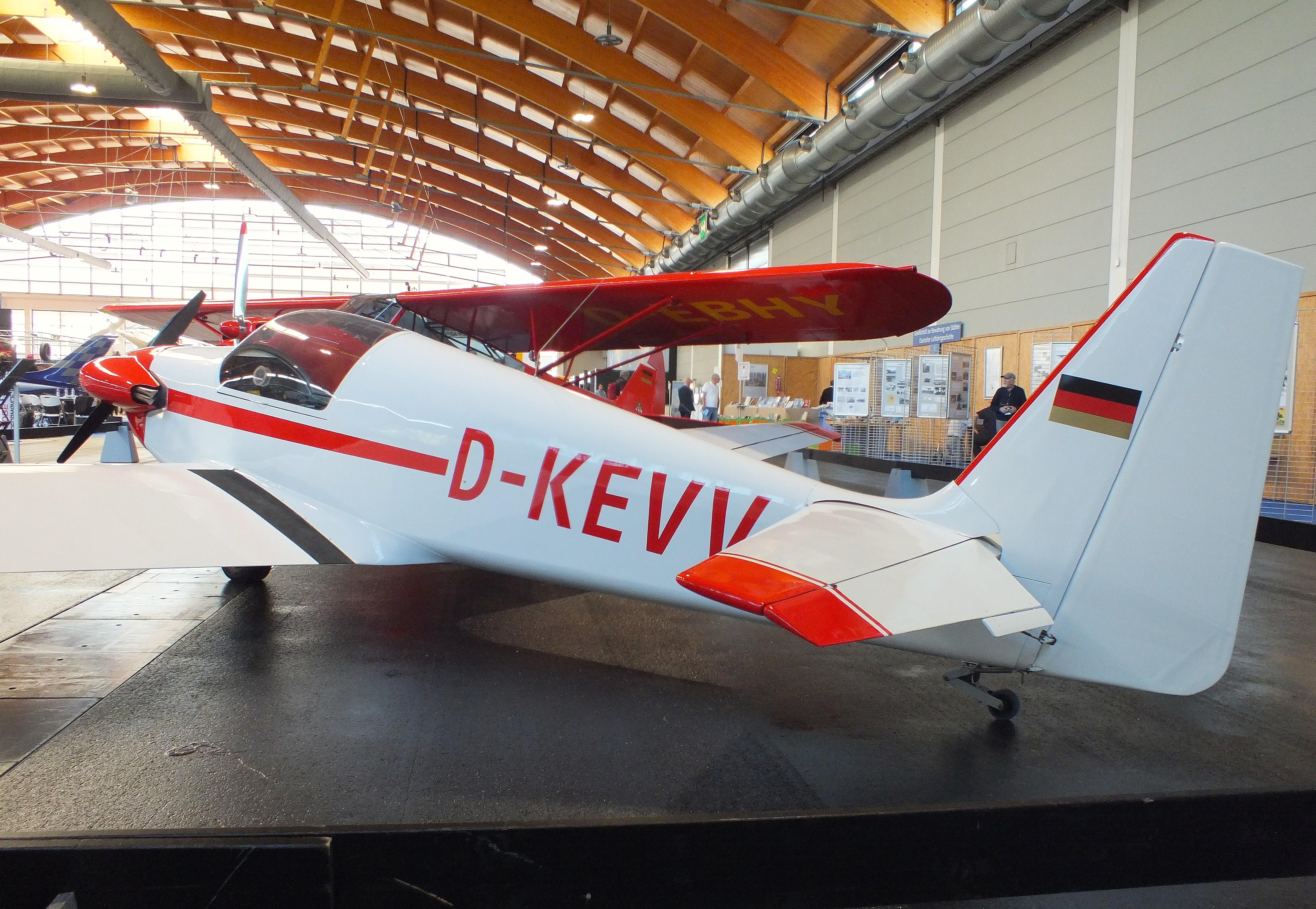 D-KEVV @ EDNY - Fournier (Sportavia-Pützer) R.F.4D at the AERO 2026, Friedrichshafen - by iwarnecke