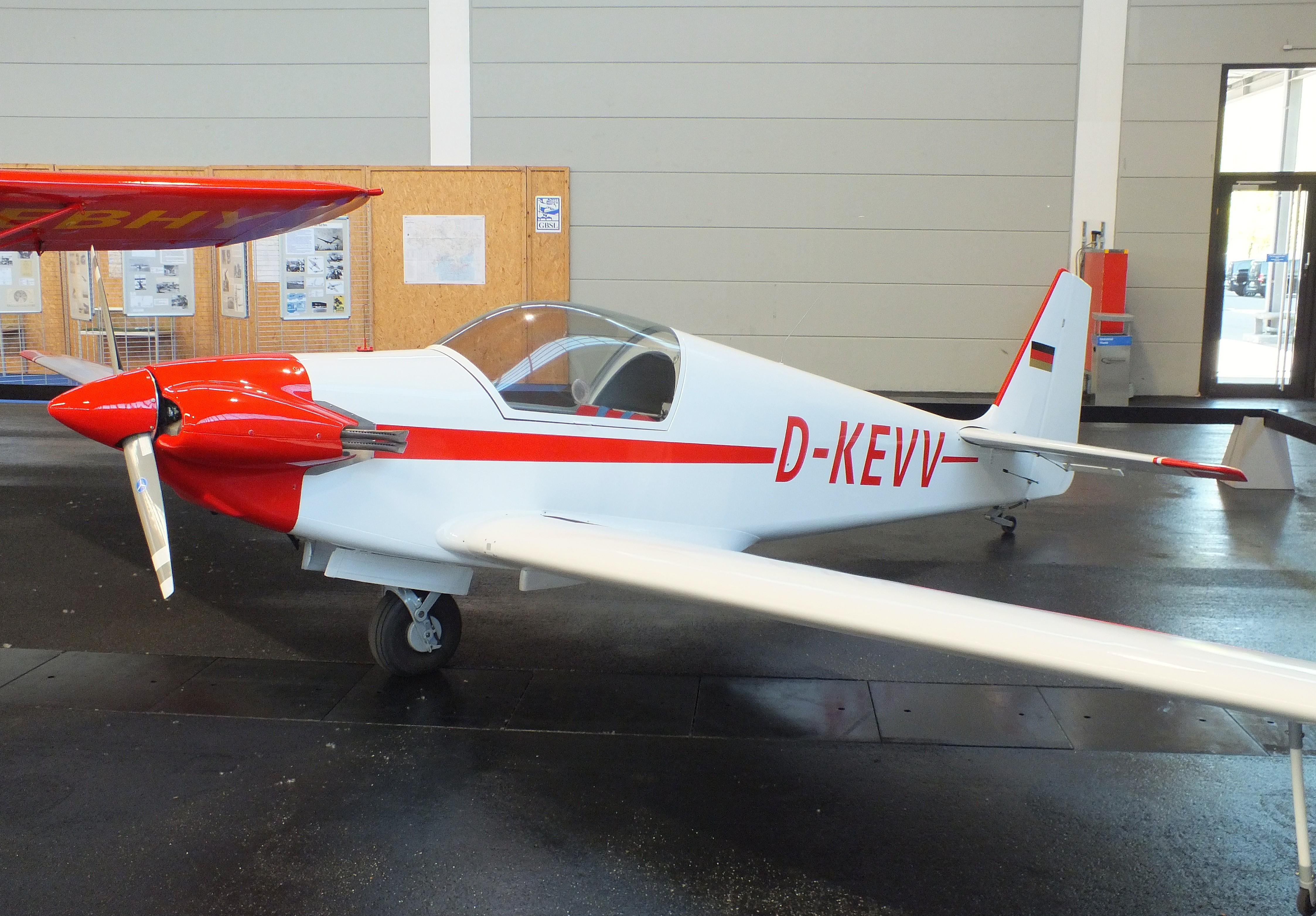D-KEVV @ EDNY - Fournier (Sportavia-Pützer) R.F.4D at the AERO 2026, Friedrichshafen - by iwarnecke