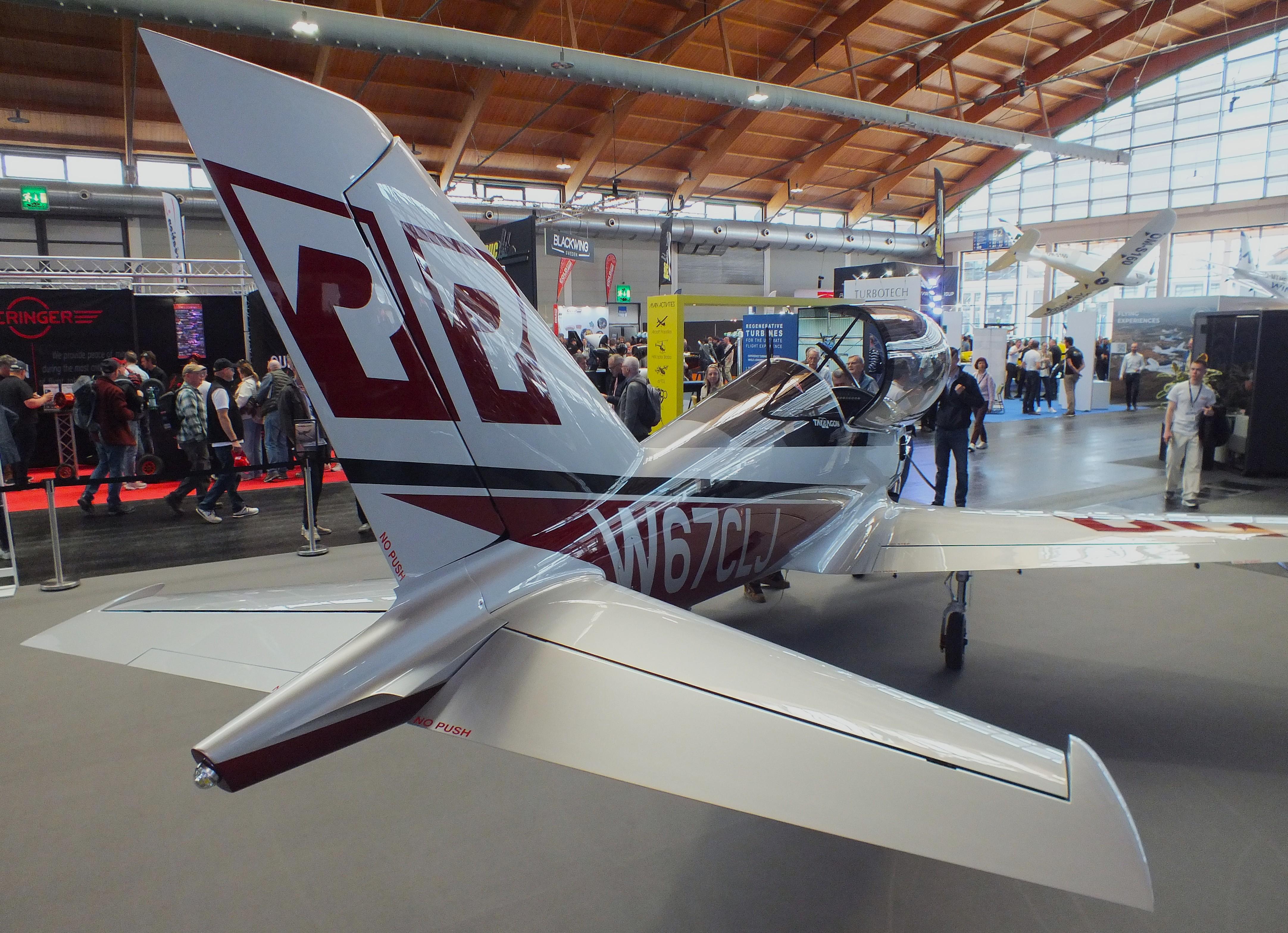 W67CLJ @ EDNY - Pelegrin Tarragon Turbine prototype at the AERO 2026, Friedrichshafen - by iwarnecke