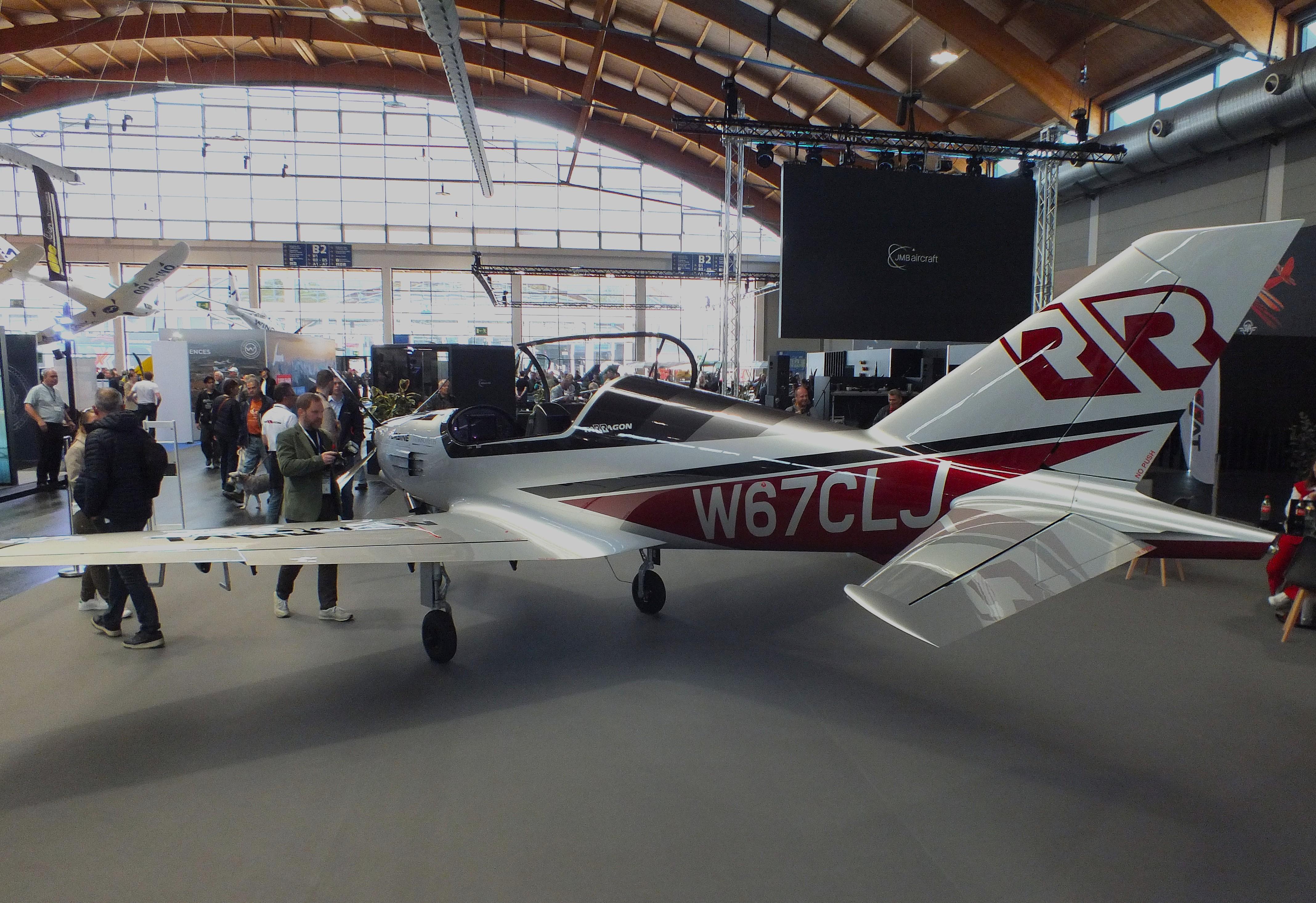 W67CLJ @ EDNY - Pelegrin Tarragon Turbine prototype at the AERO 2026, Friedrichshafen - by iwarnecke