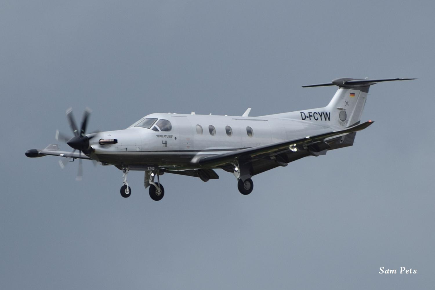 D-FCYW @ EBLG - Landing at Liège Airport on 5-7-2026. - by Sam Pets