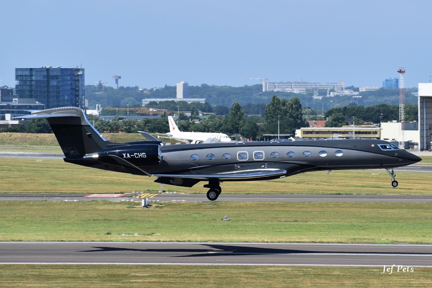 XA-CHG @ EBBR - Landing at Brussels Airport on 11-7-2026. - by Jef Pets