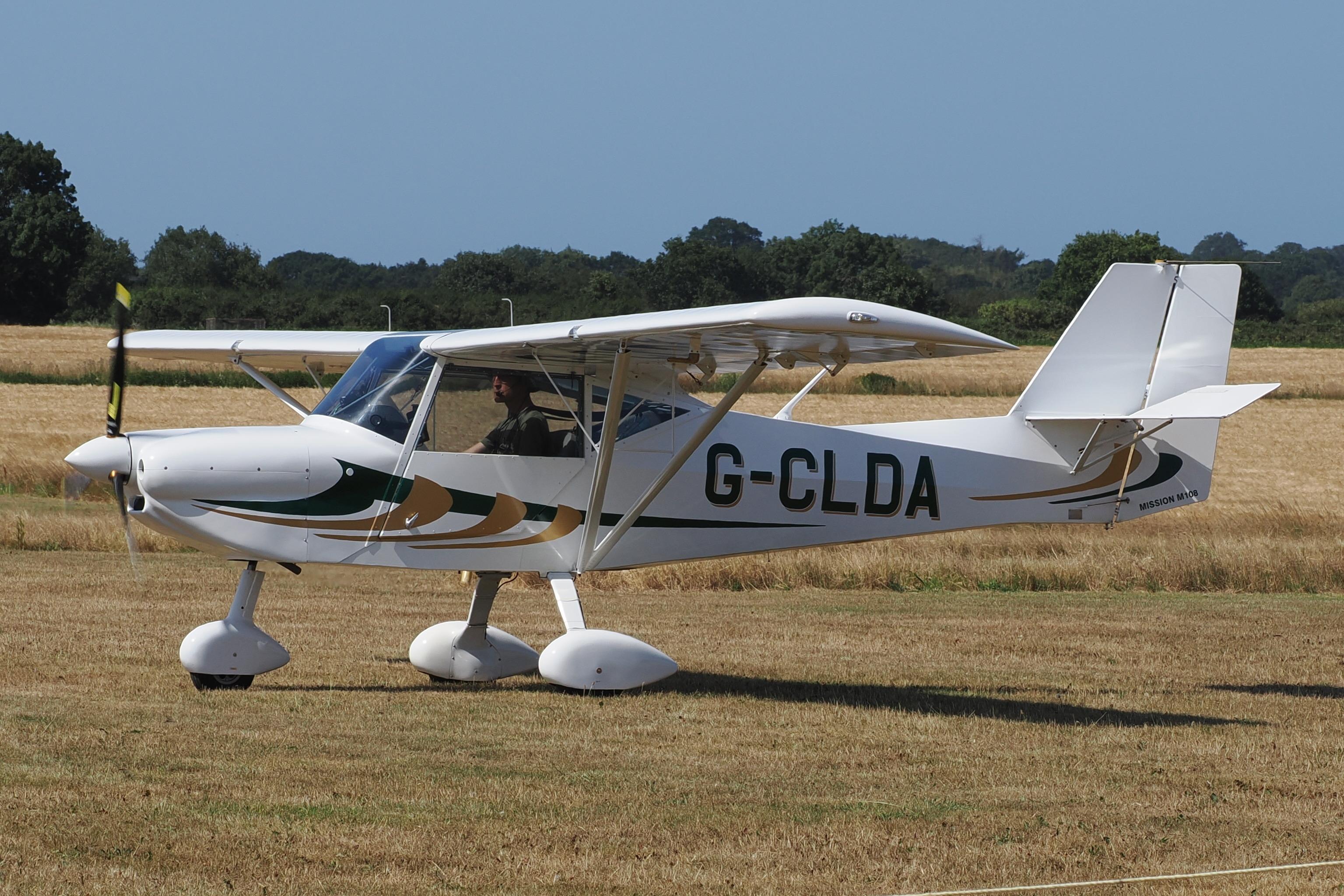 G-CLDA @ X3CX - Just landed at Northrepps. - by Graham Reeve