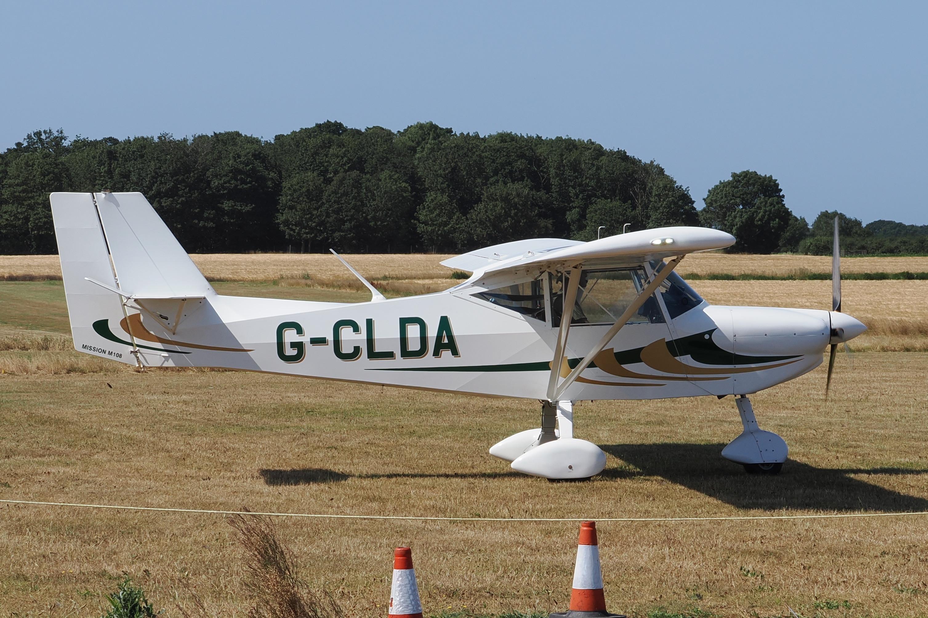 G-CLDA @ X3CX - Just landed at Northrepps. - by Graham Reeve