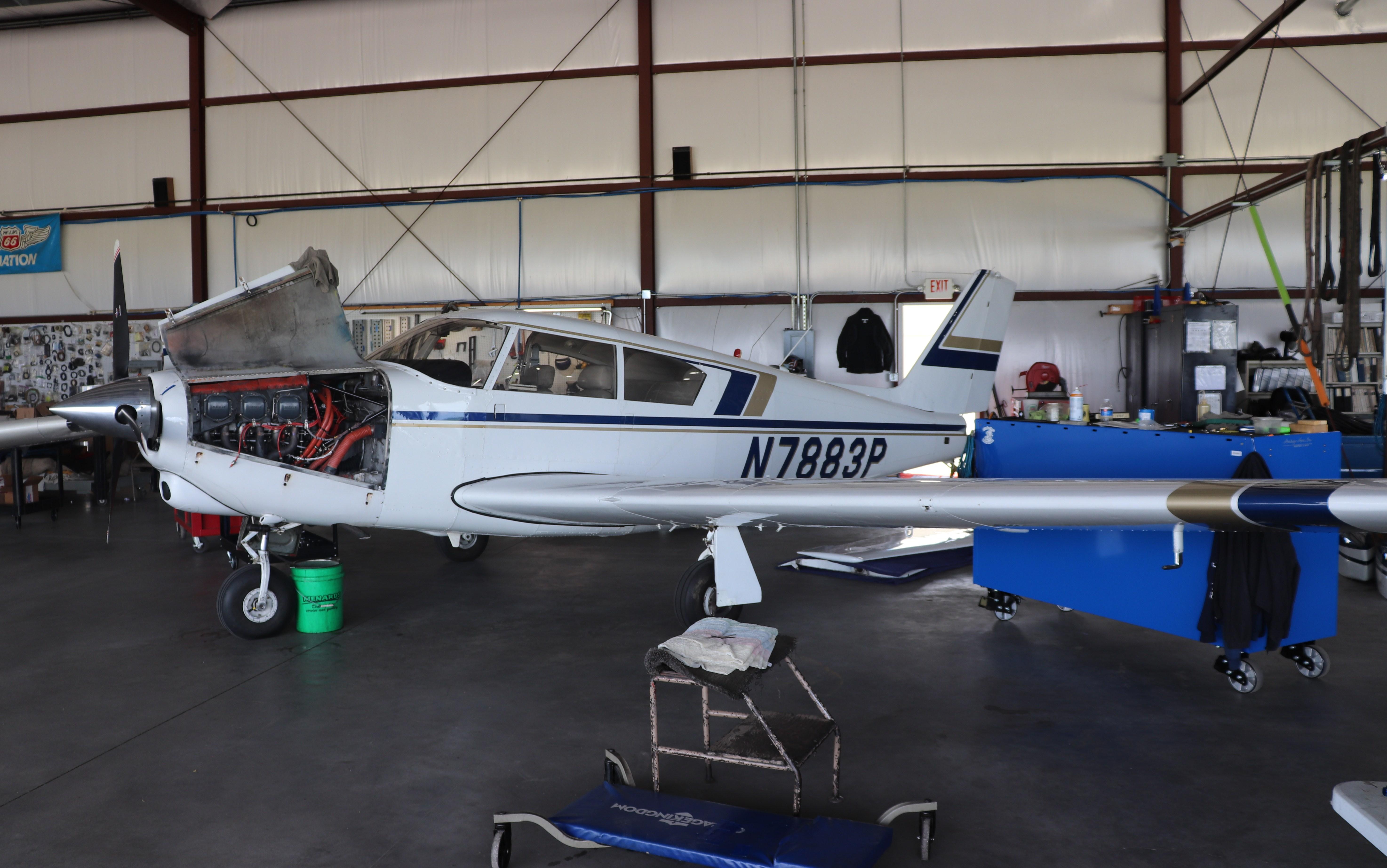 N7883P @ KFEP - Piper PA-24-250 - by MarkPasqualino