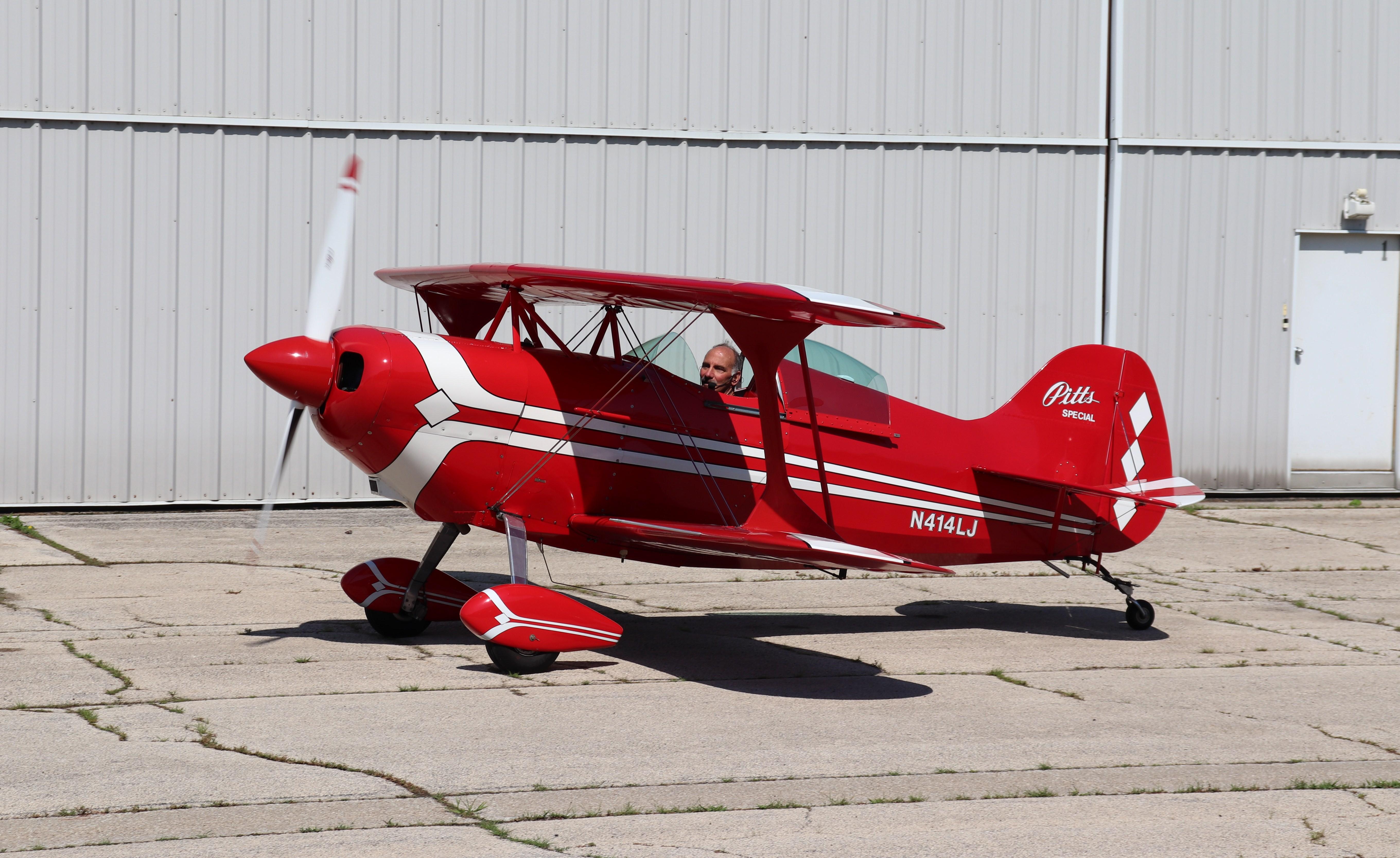 N414LJ @ C77 - Pitts S-1C Special - by MarkPasqualino