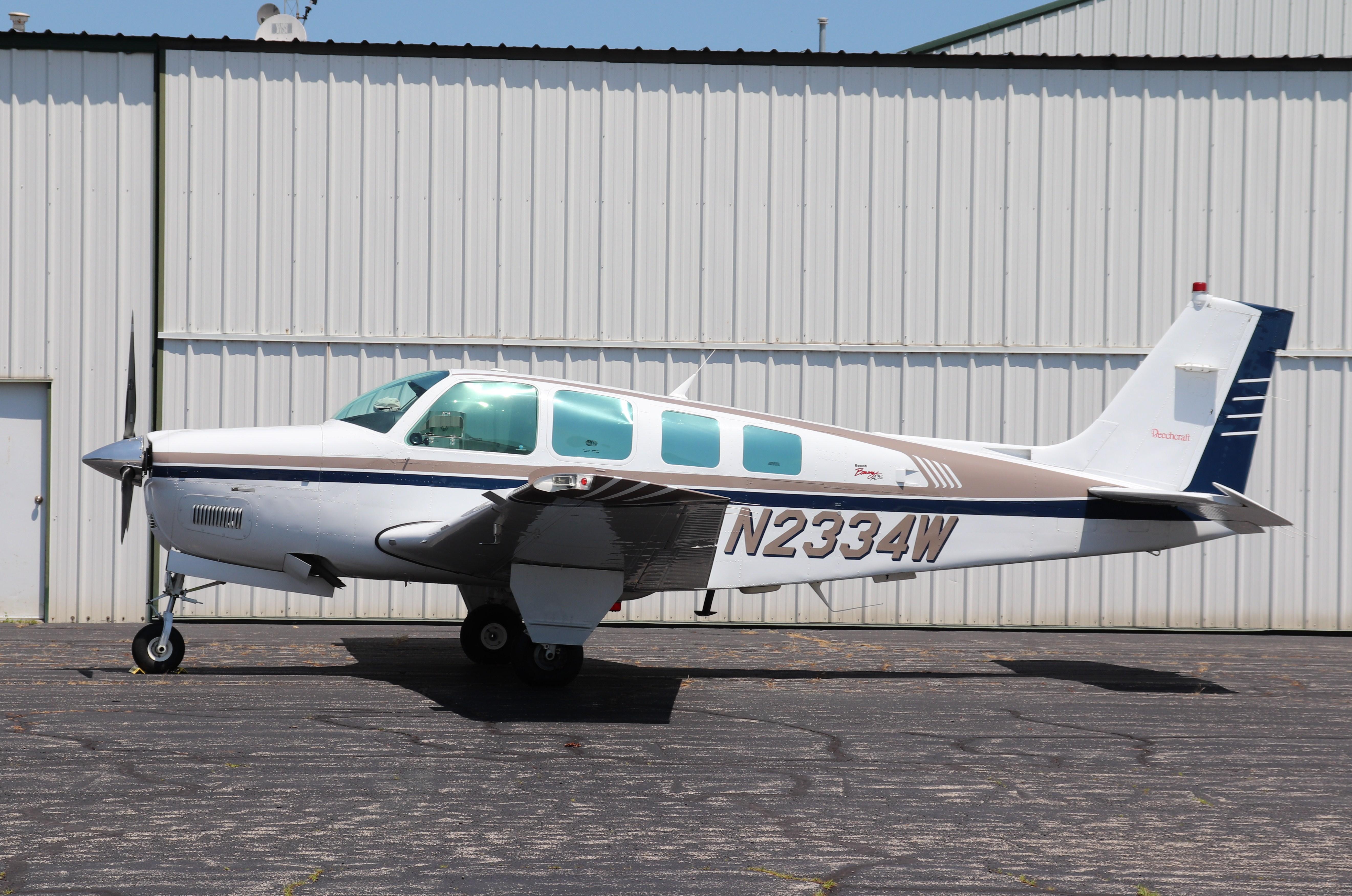 N2334W @ C77 - Beech A36 - by MarkPasqualino