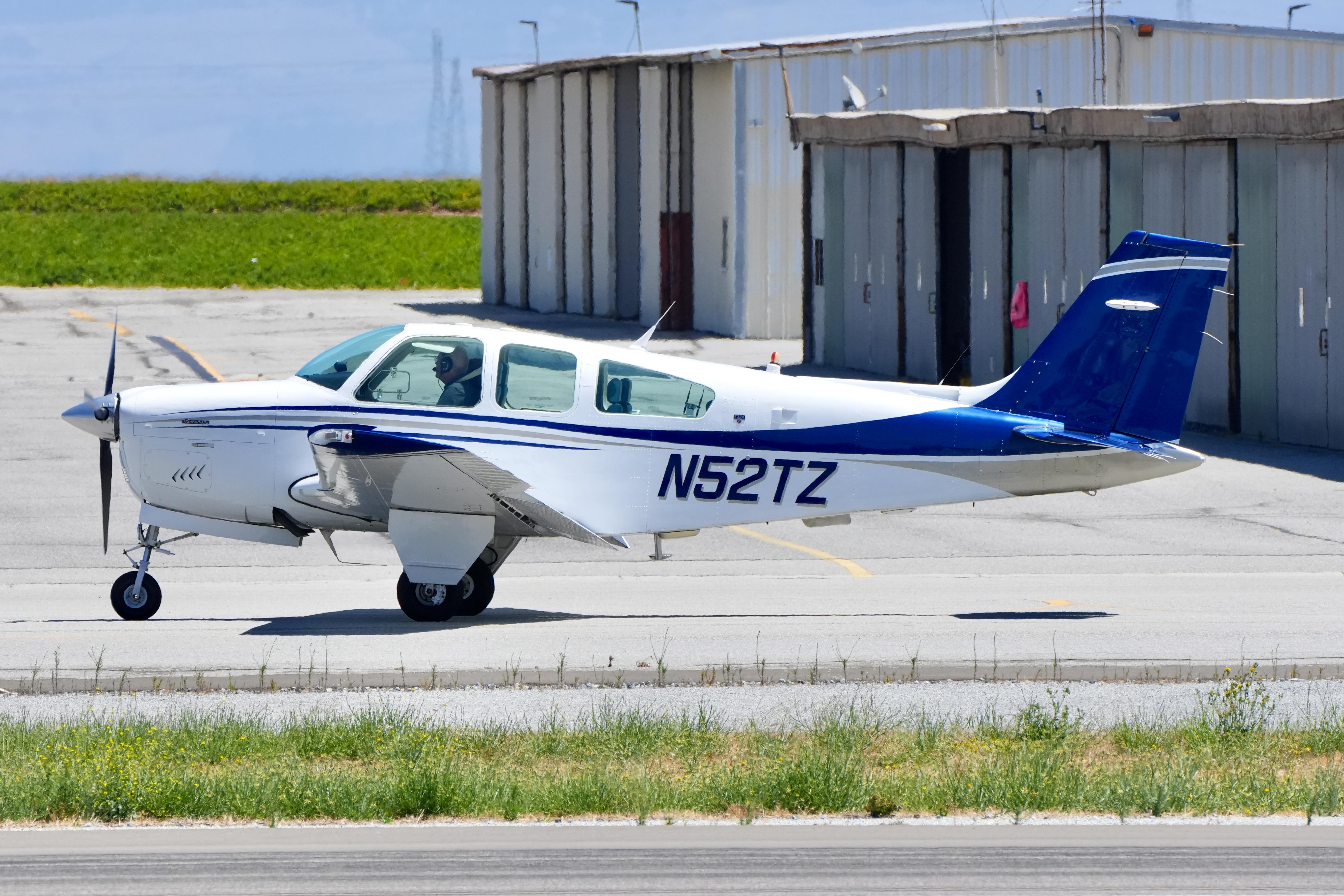 N52TZ @ KSQL - San Carlos airport in California 2026 - by ClaytonEddy
