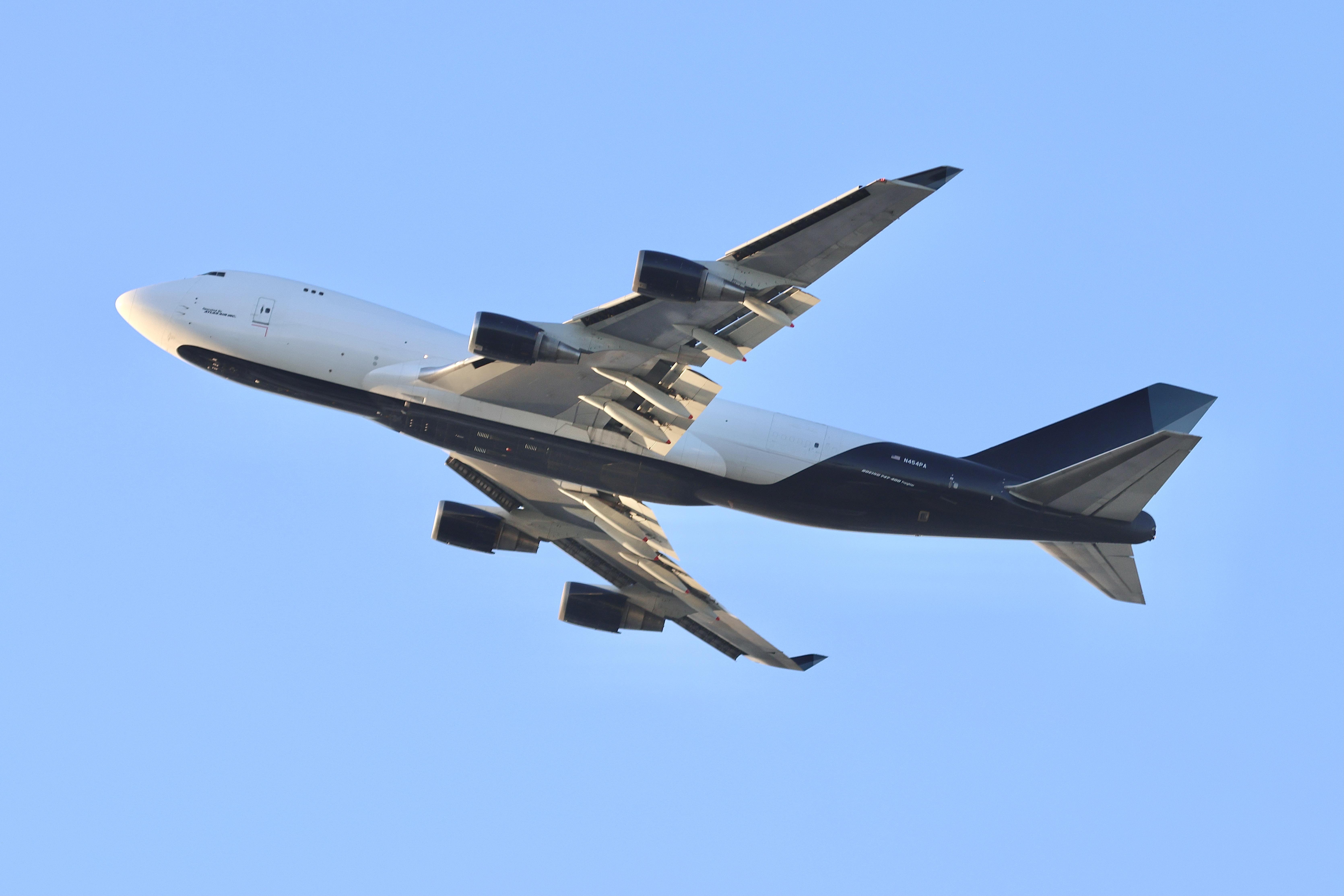 N454PA @ KORD - B744 Flexport / Atlas Air Boeing 747-46NF N454PA  departing 28R KORD - by MarkKalfas
