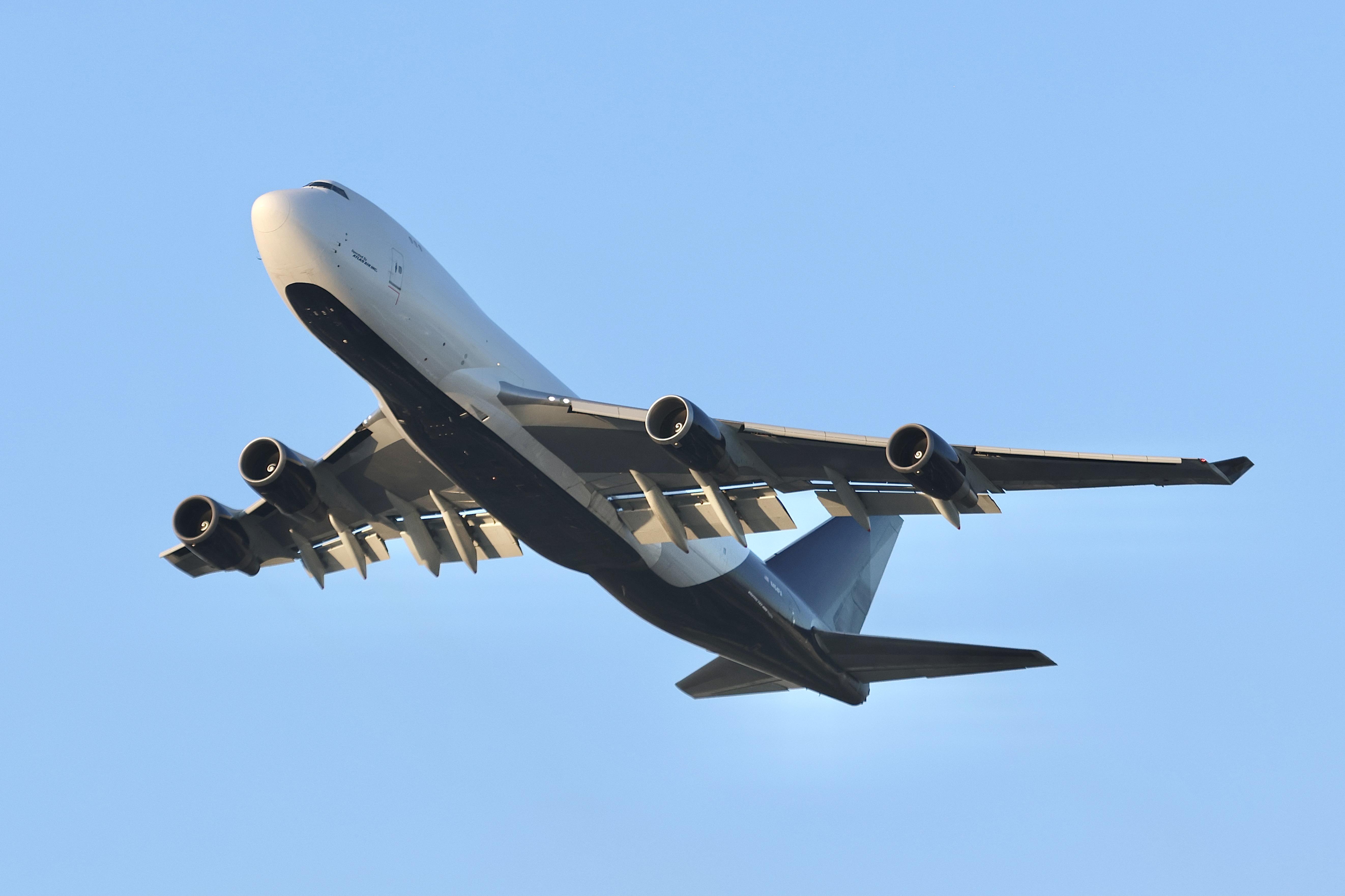 N454PA @ KORD - B744 Flexport / Atlas Air Boeing 747-46NF N454PA  departing 28R KORD - by MarkKalfas
