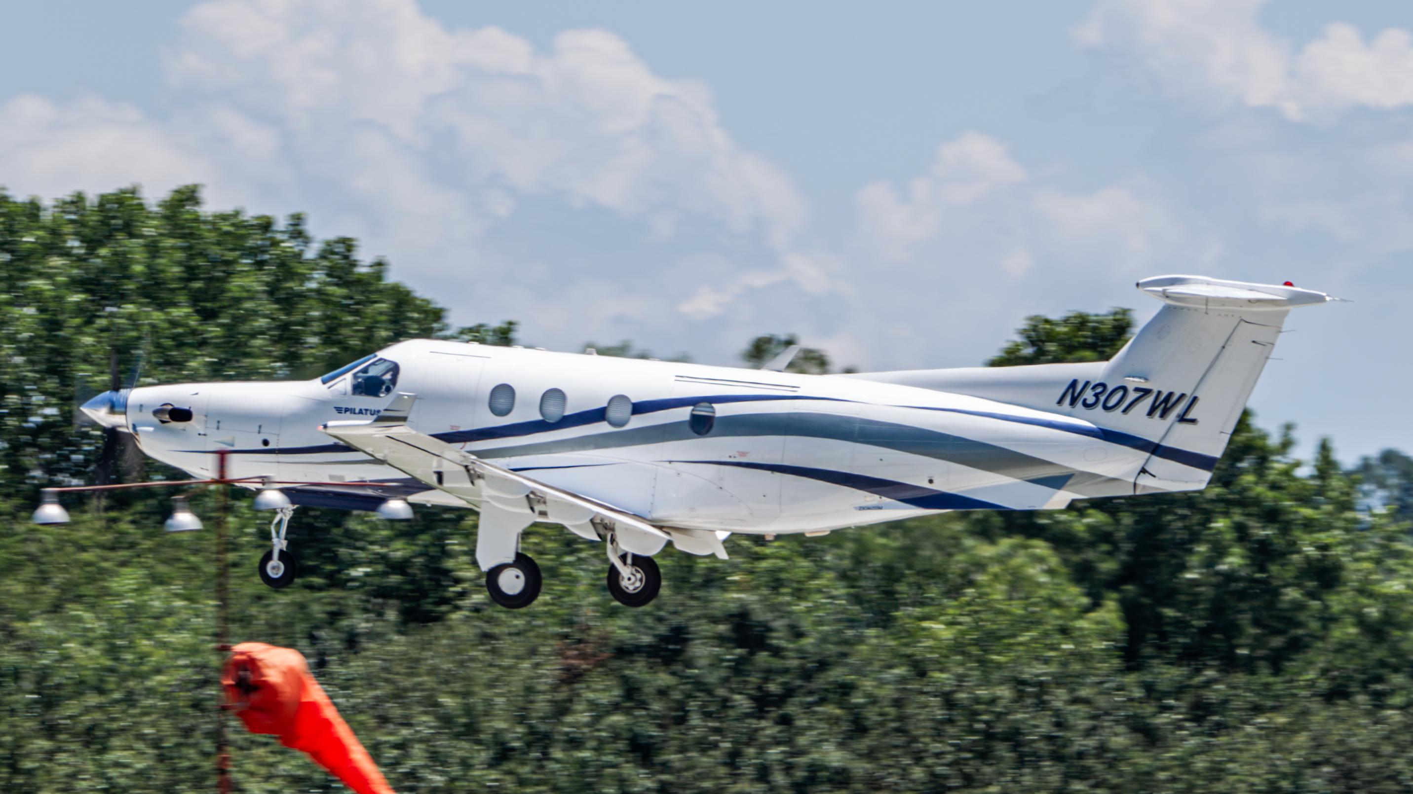 Aircraft N307WL, Tradewind PC-12, at KPDK, photo by AviationLover50