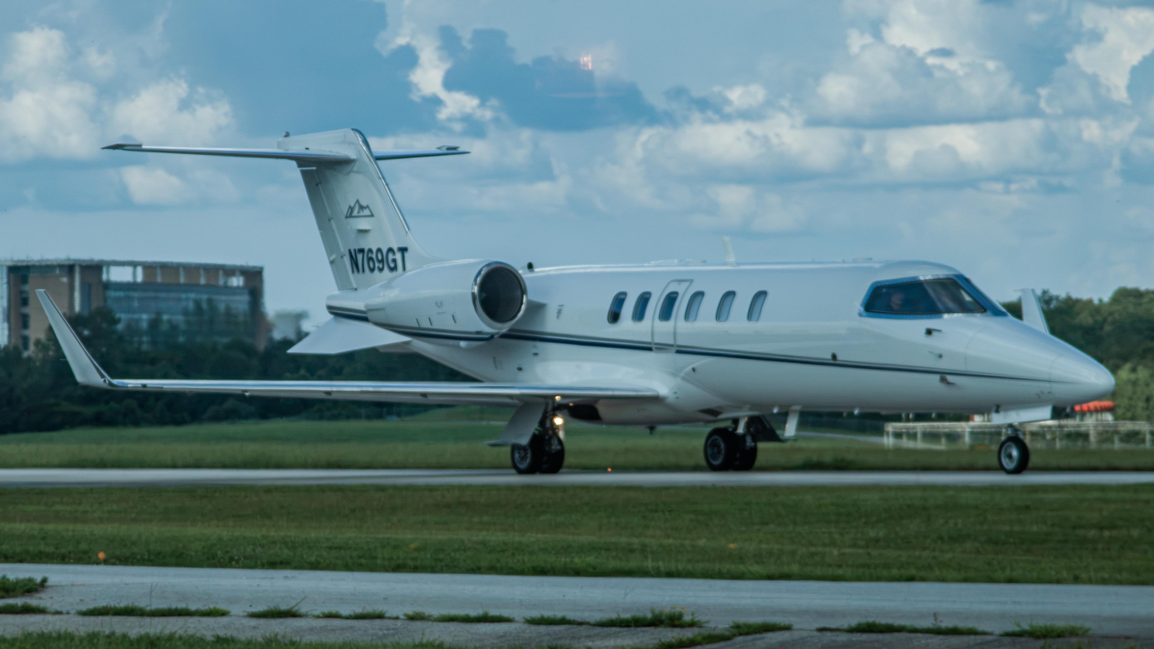Aircraft N769GT, Lear 40, at KPDK, photo by AviationLover50