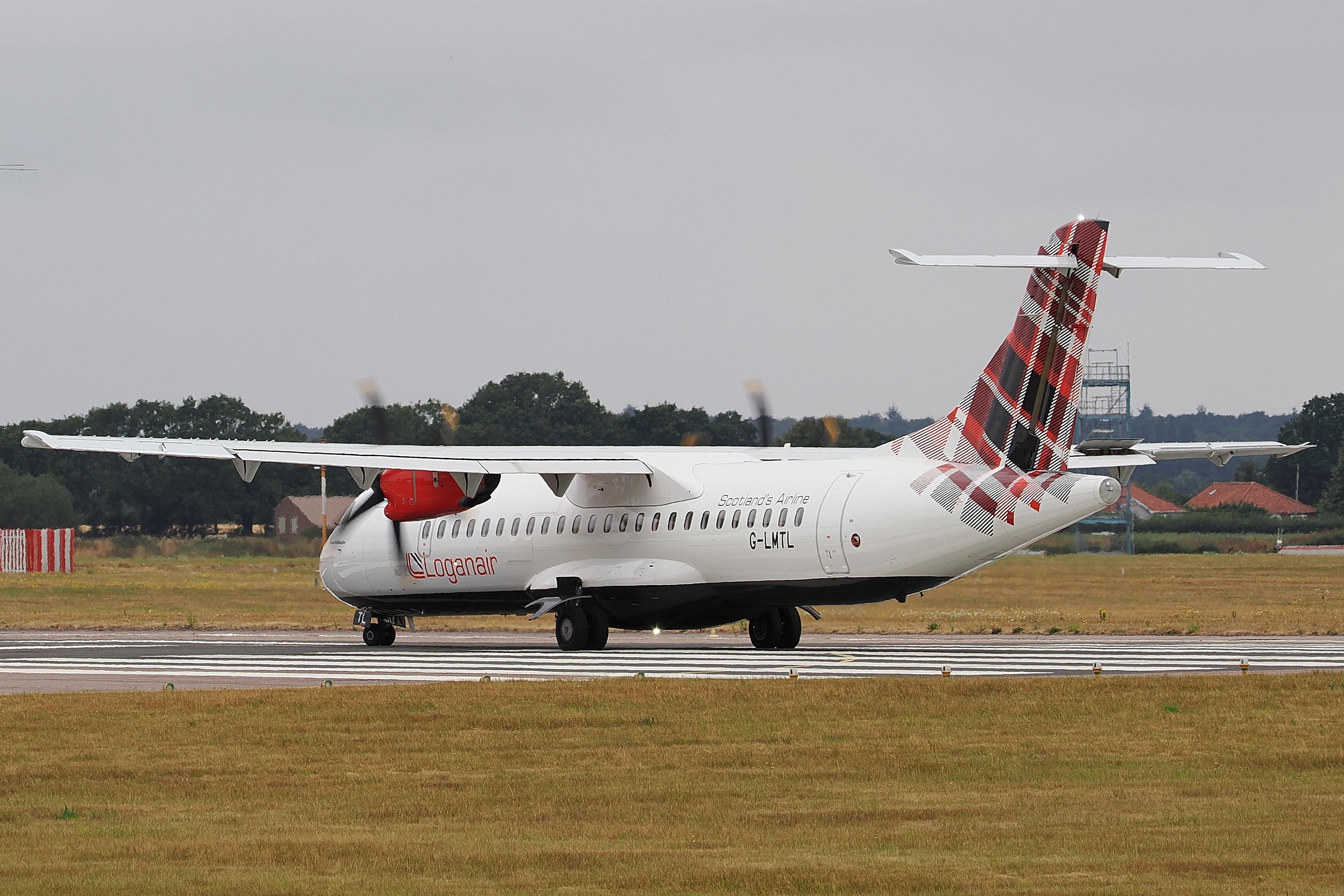 G-LMTL @ EGSH - Departing from Norwich. - by Graham Reeve