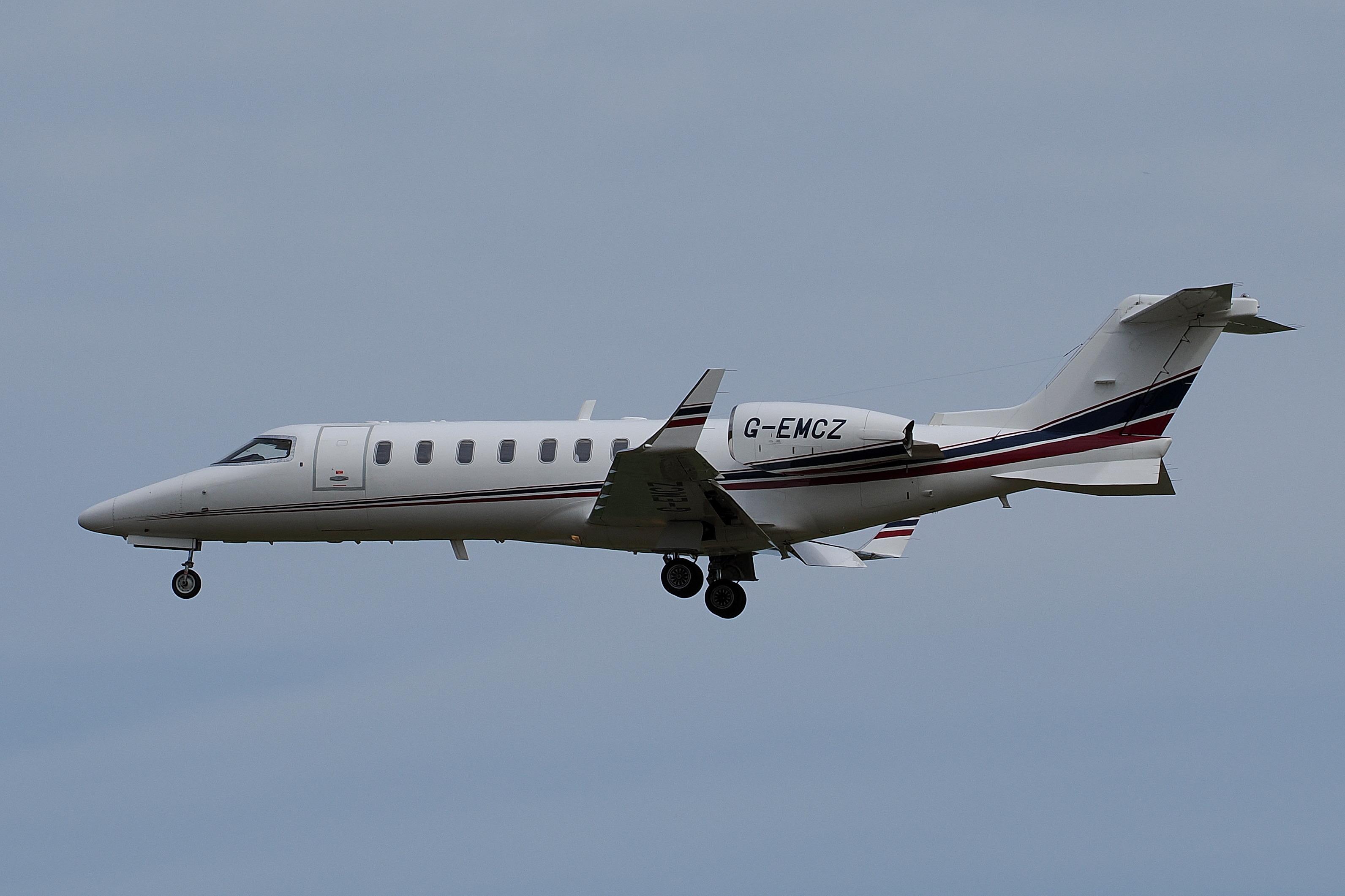 G-EMCZ @ EGSH - Landing at Norwich. - by Graham Reeve