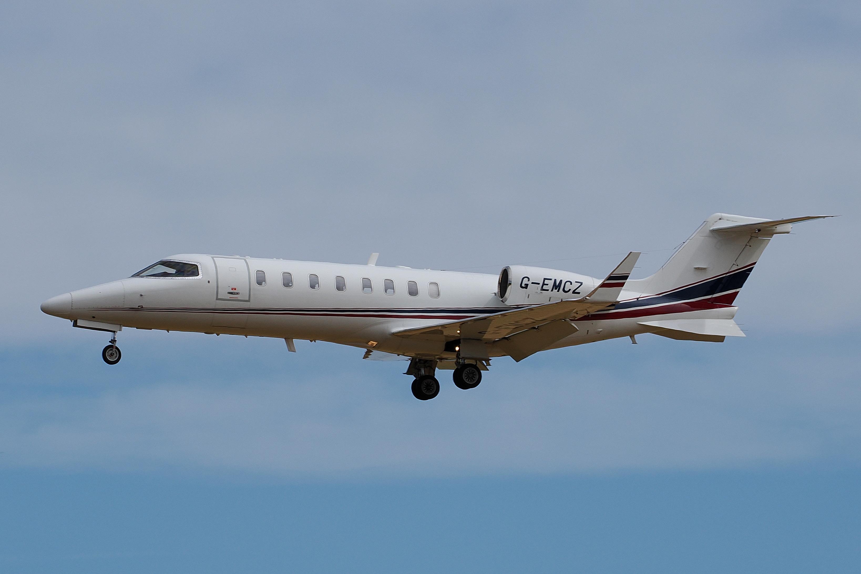 G-EMCZ @ EGSH - Landing at Norwich. - by Graham Reeve