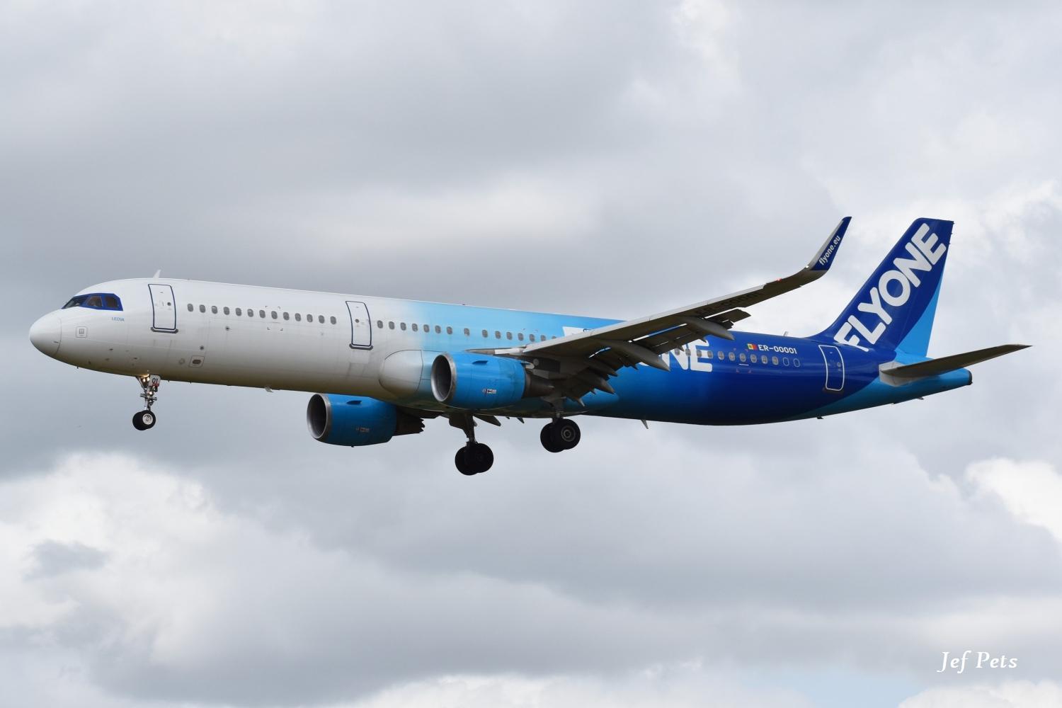 ER-00001 @ EBBR - Landing at Brussels Airport on 2026-07-19. Ex D-AIAE. - by Jef Pets