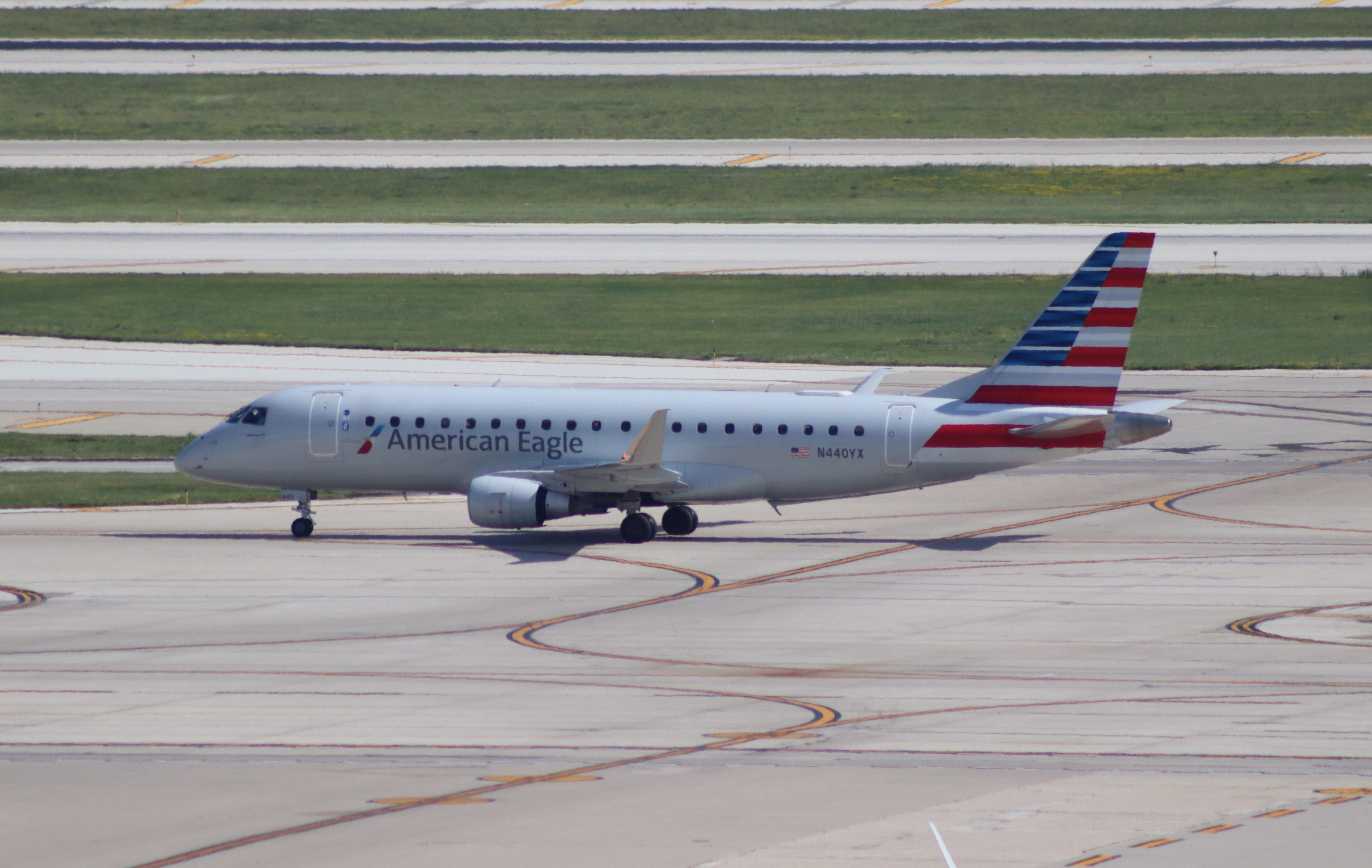 Aircraft N440YX, ERJ-170-200LR, at KORD, photo by MarkPasqualino