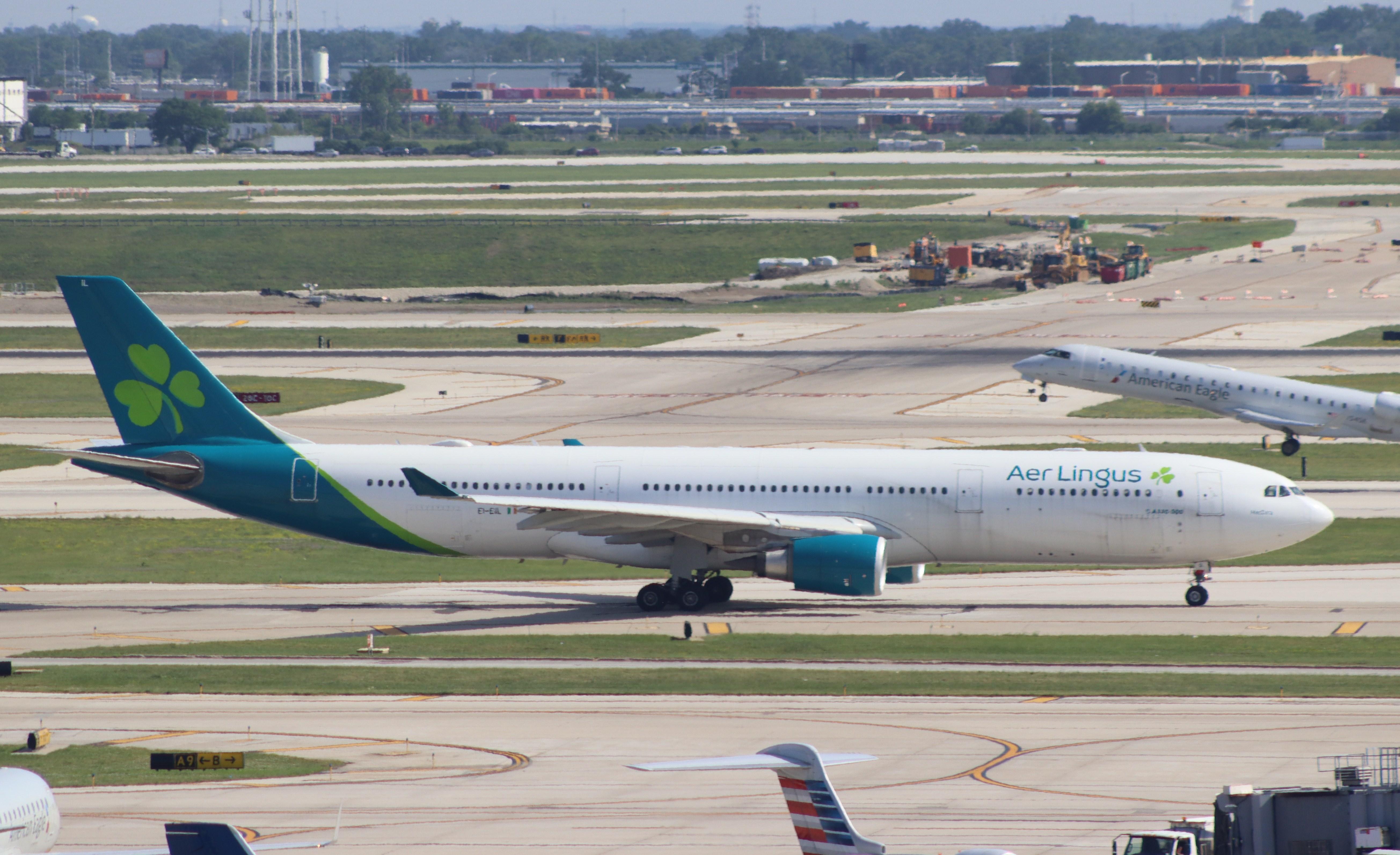 EI-EIL @ KORD - Airbus A330-302 - by MarkPasqualino