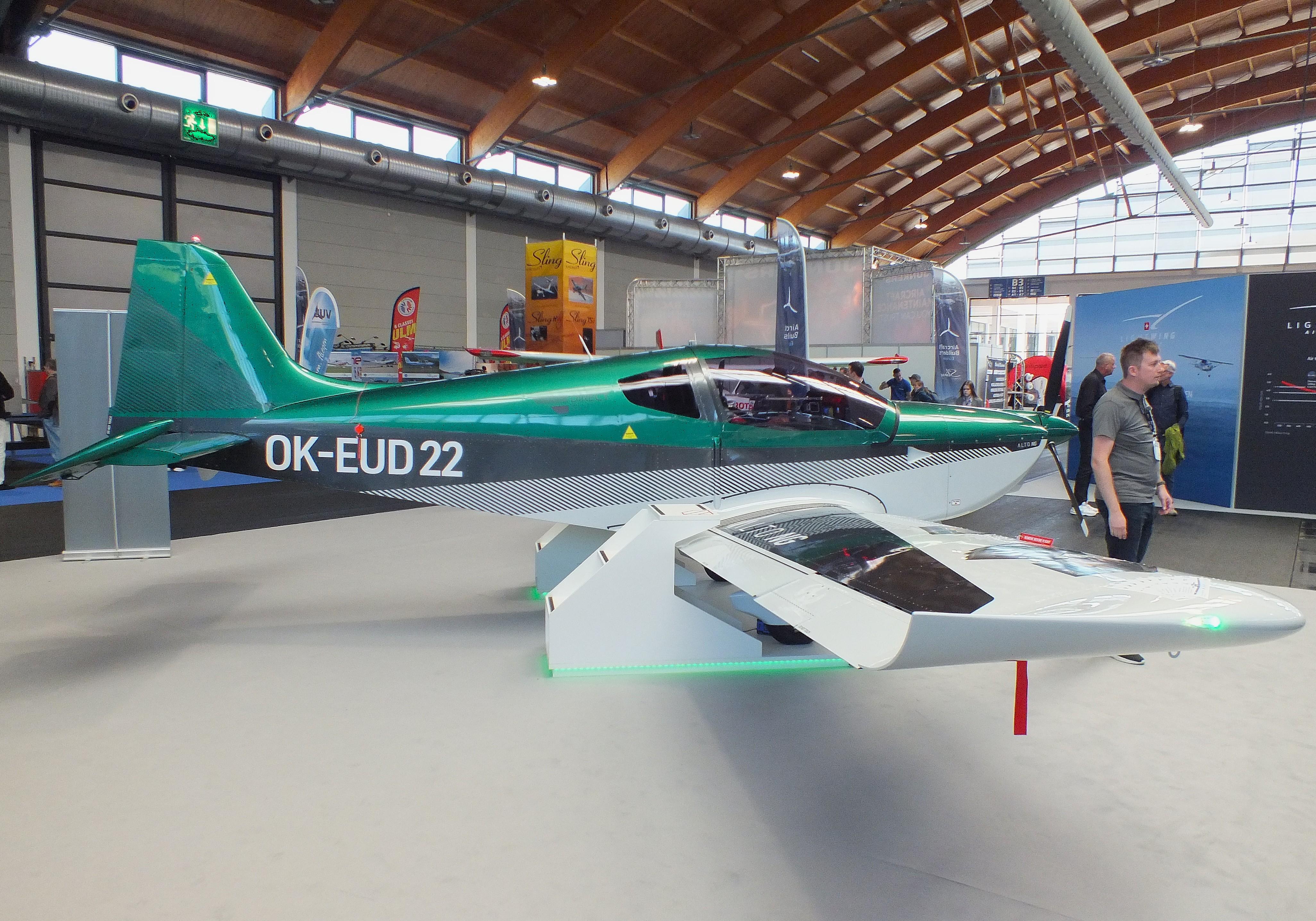 OK-EUD22 @ EDNY - Direct Fly Alto NG at the AERO 2026, Friedrichshafen - by iwarnecke