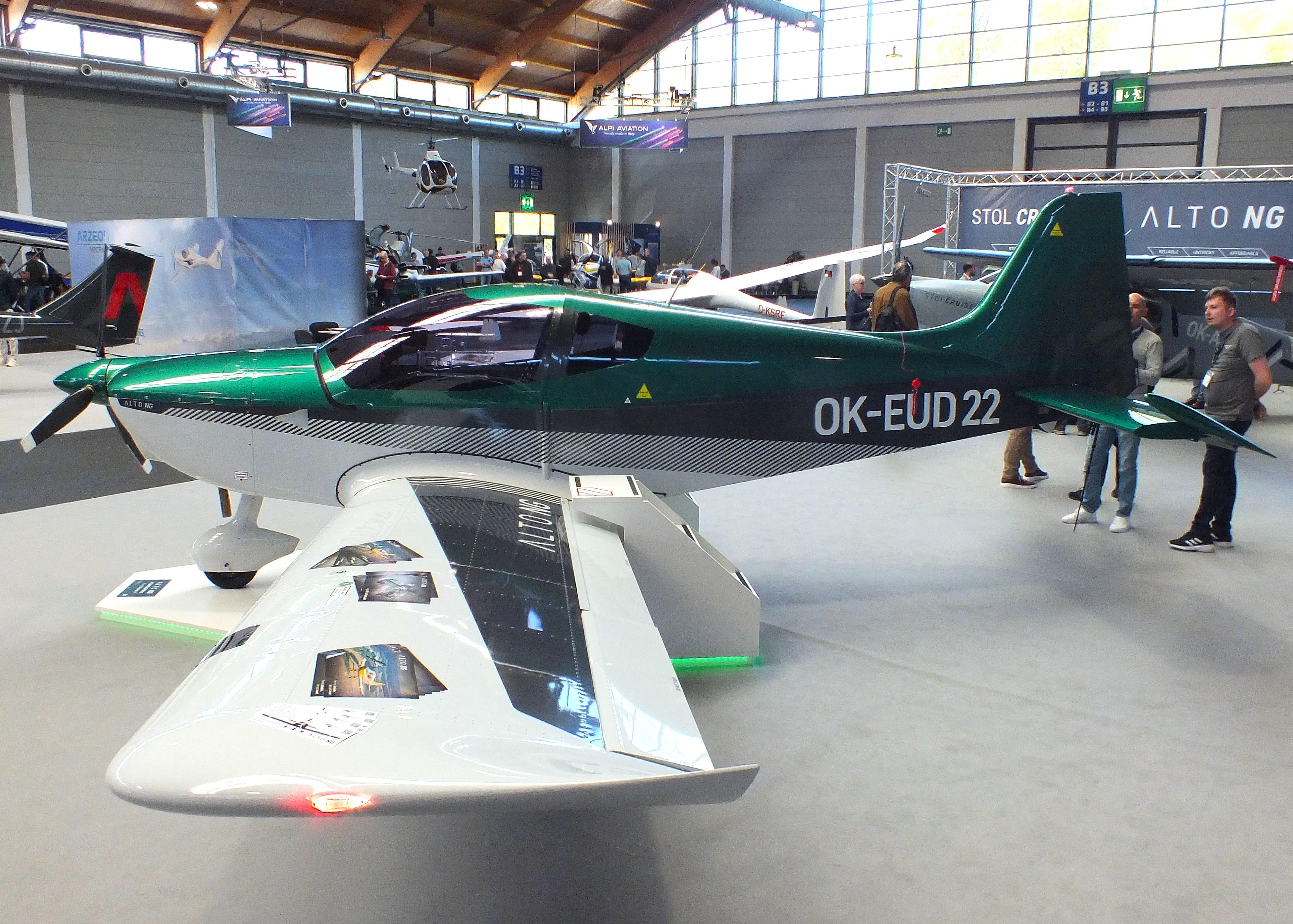 OK-EUD22 @ EDNY - Direct Fly Alto NG at the AERO 2026, Friedrichshafen - by iwarnecke