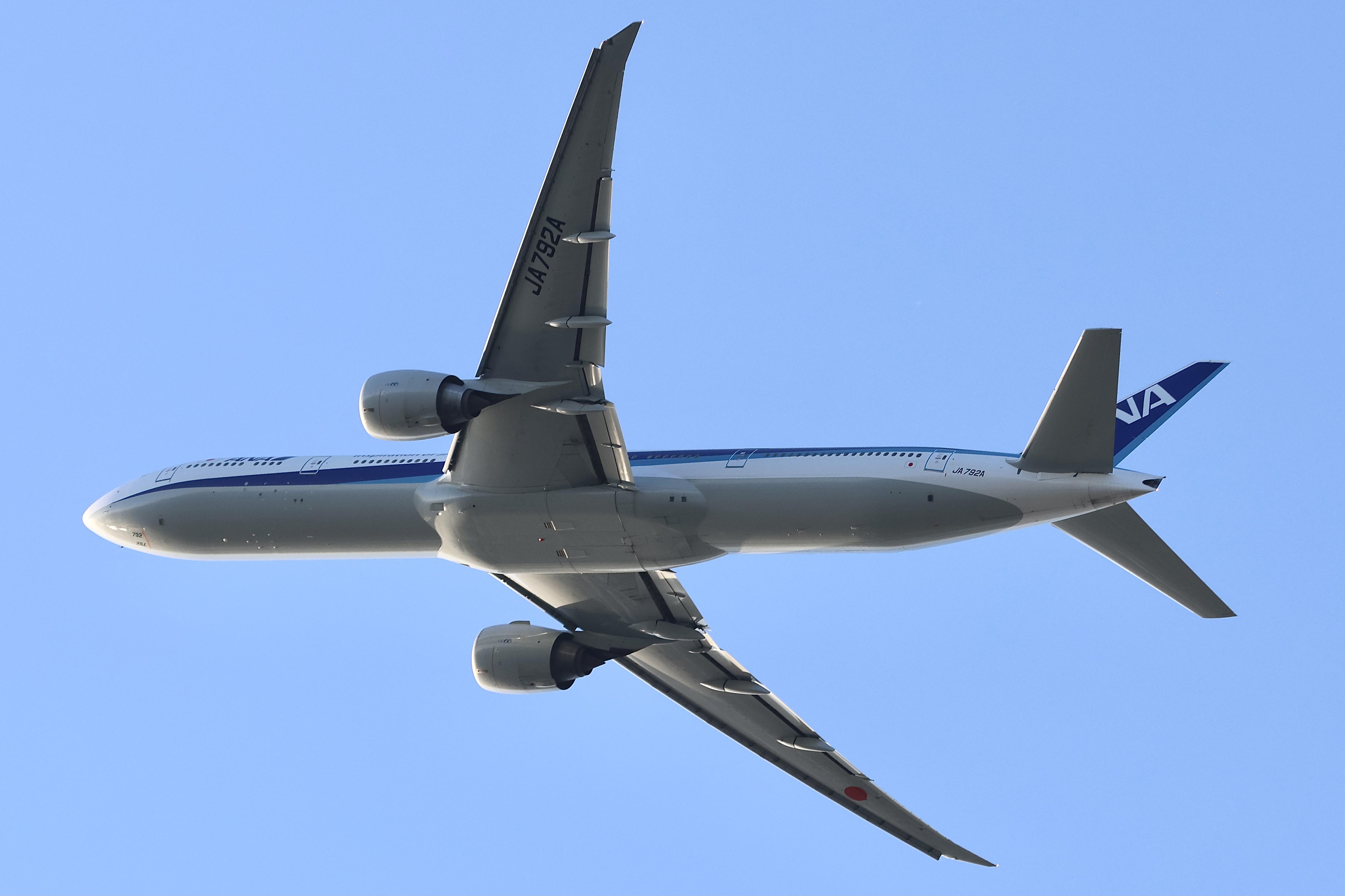 JA792A @ KORD - B77L ANA  Boeing 777-381/ER JA792A departing 28R KORD - by MarkKalfas