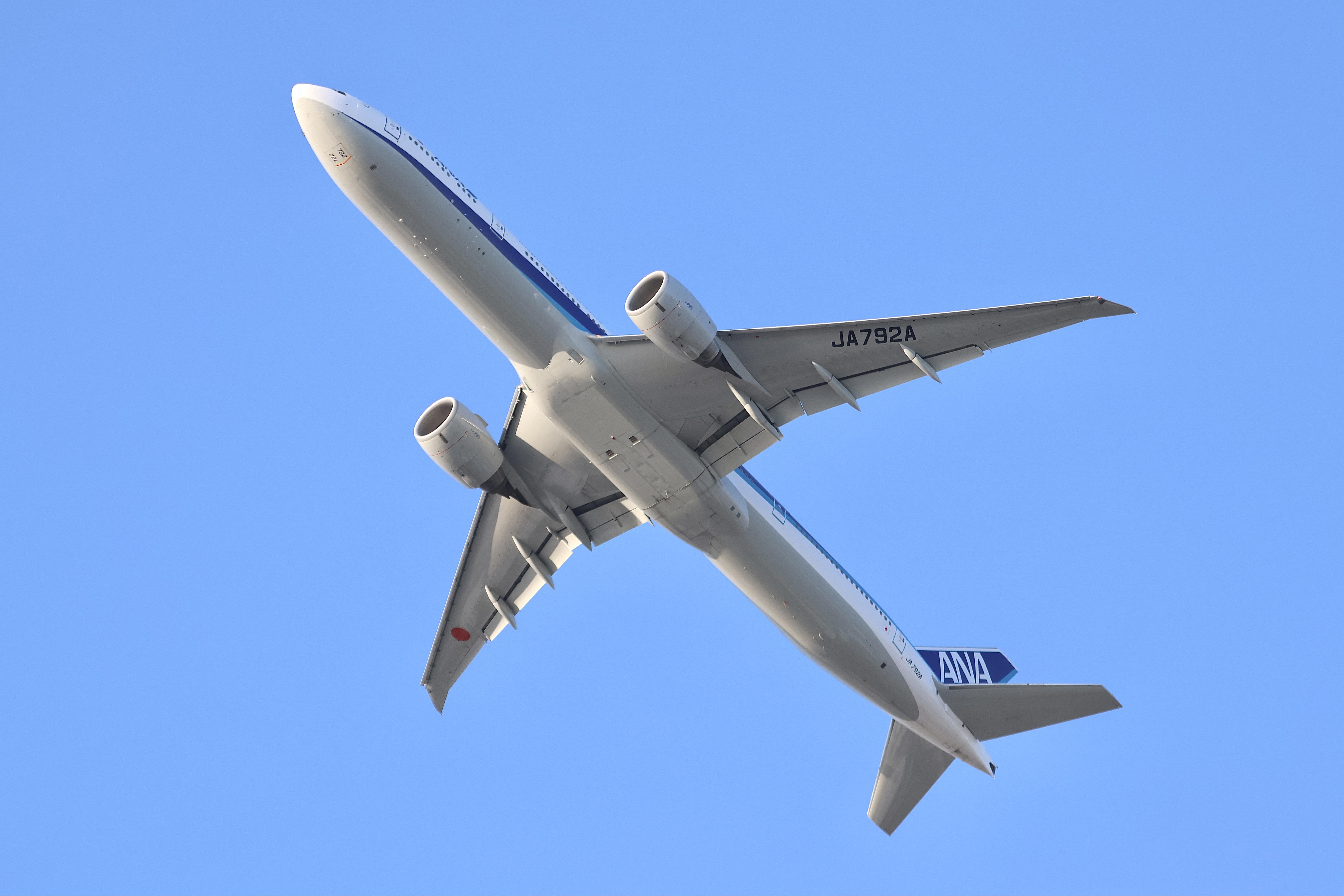 JA792A @ KORD - B77L ANA  Boeing 777-381/ER JA792A departing 28R KORD - by MarkKalfas
