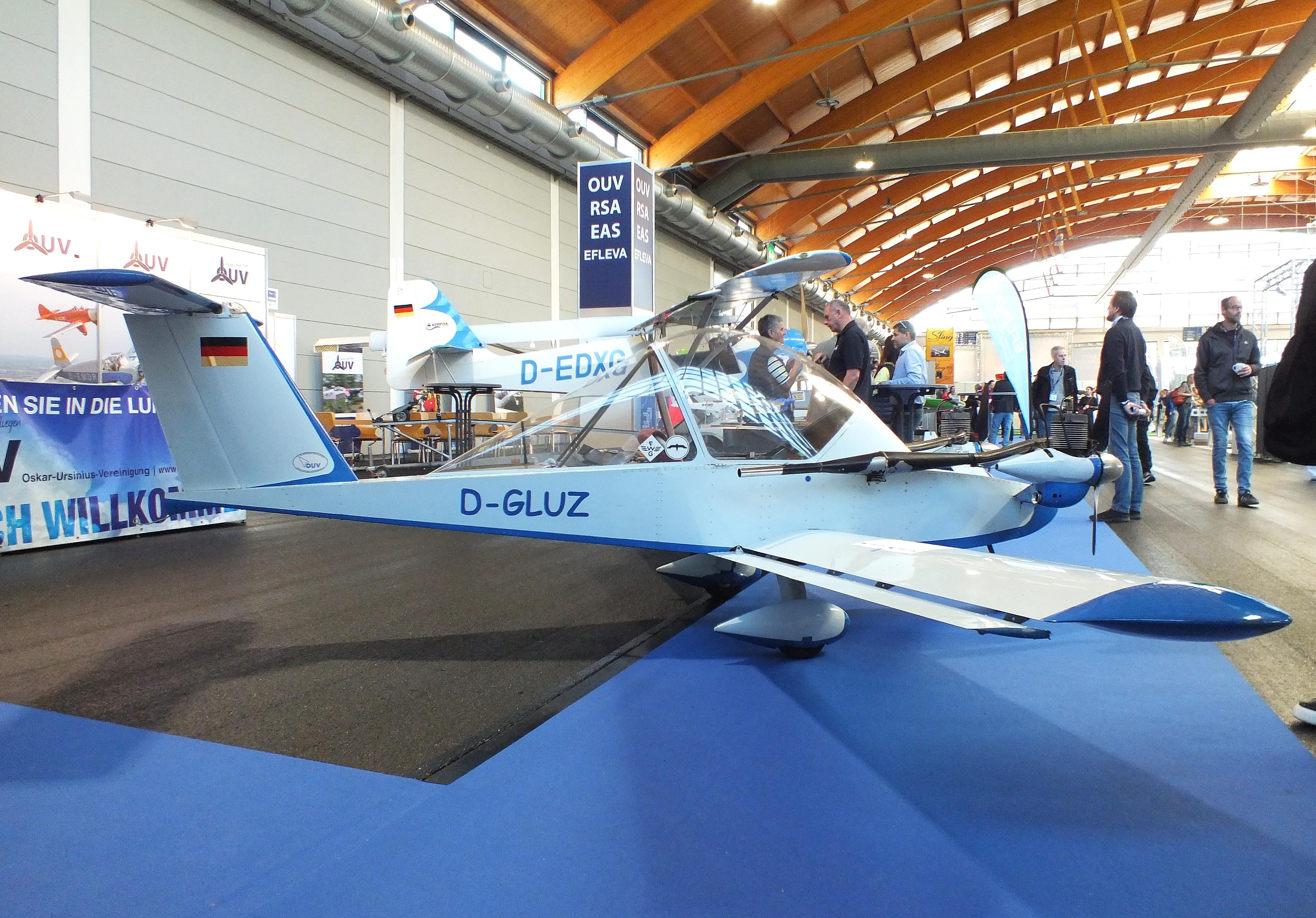 D-GLUZ @ EDNY - Colomban MC.15 CriCri at the AERO 2026, Friedrichshafen - by iwarnecke