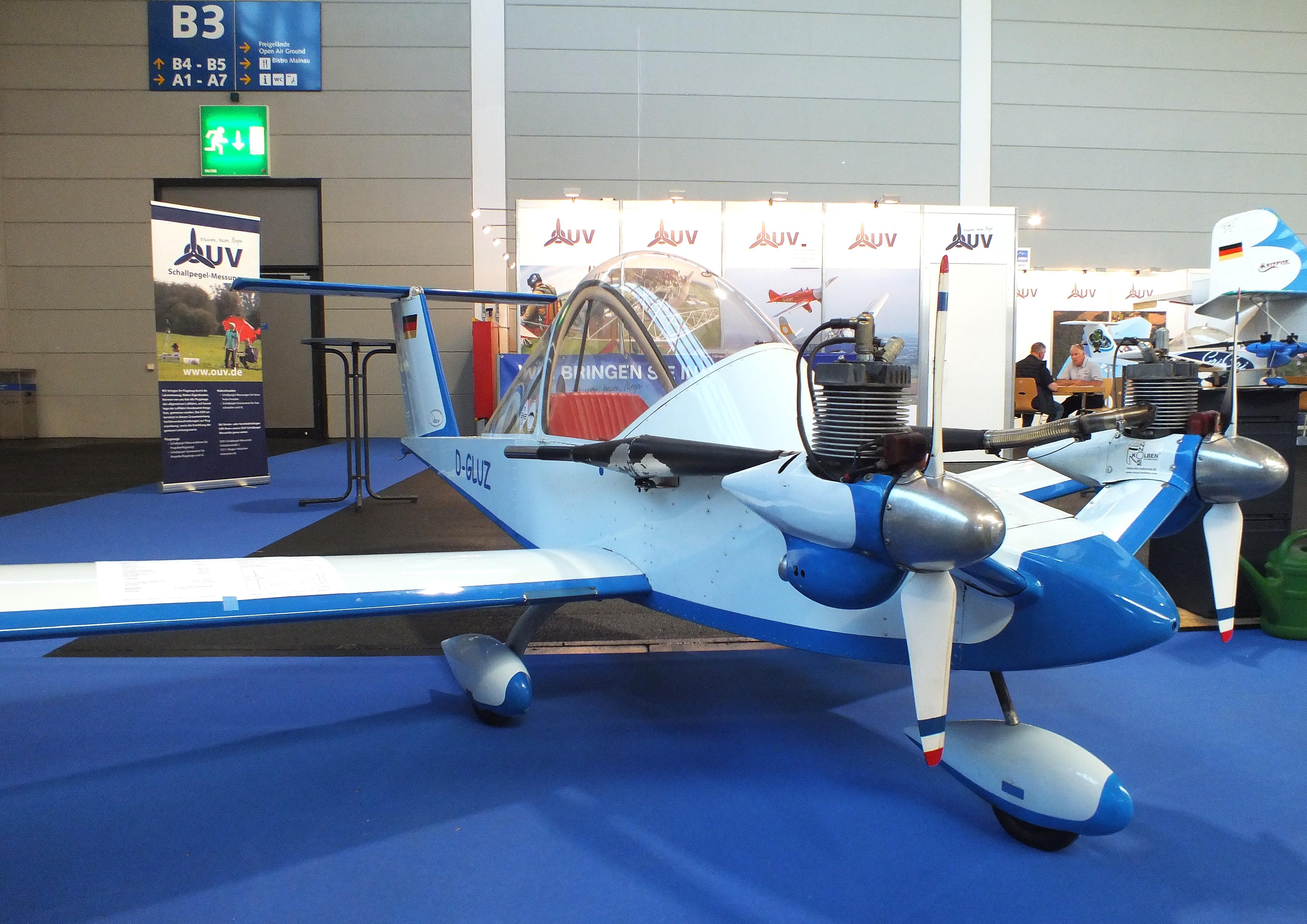 D-GLUZ @ EDNY - Colomban MC.15 CriCri at the AERO 2026, Friedrichshafen - by iwarnecke