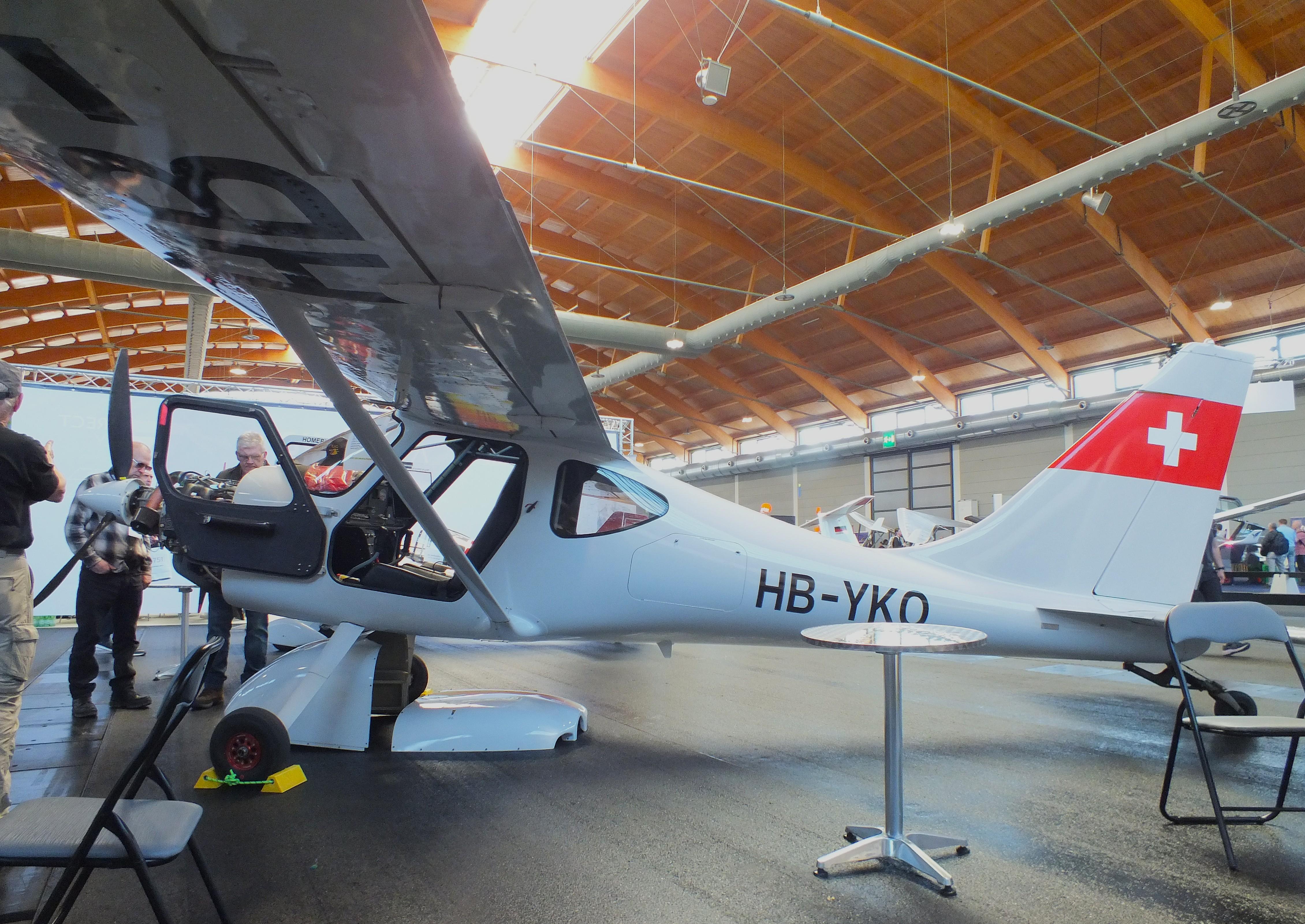 HB-YKO @ EDNY - Stoddard-Hamilton Glasair (Höhn, N E) GlaStar GS-1 at the AERO 2026, Friedrichshafen - by iwarnecke