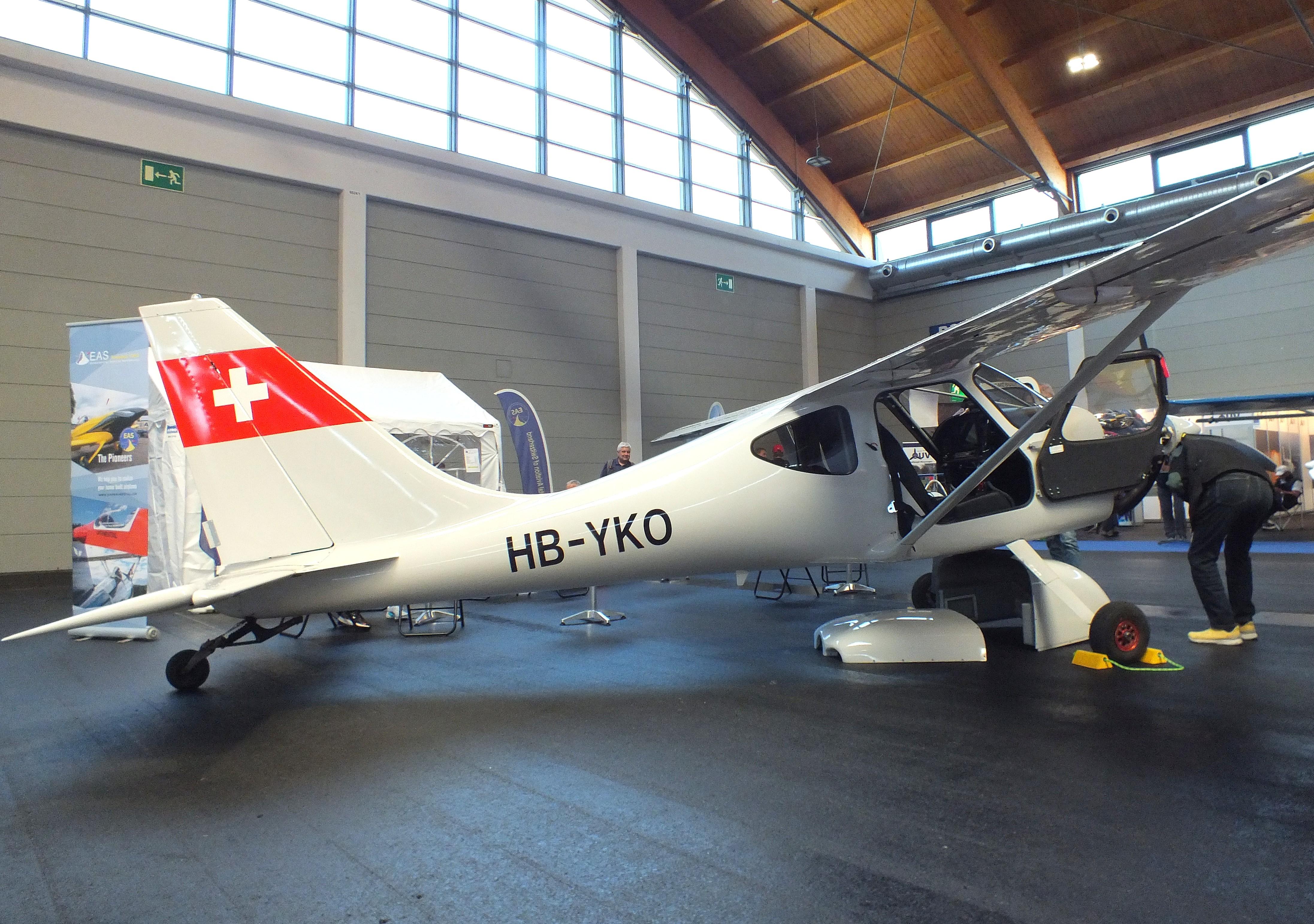 HB-YKO @ EDNY - Stoddard-Hamilton Glasair (Höhn, N E) GlaStar GS-1 at the AERO 2026, Friedrichshafen - by iwarnecke