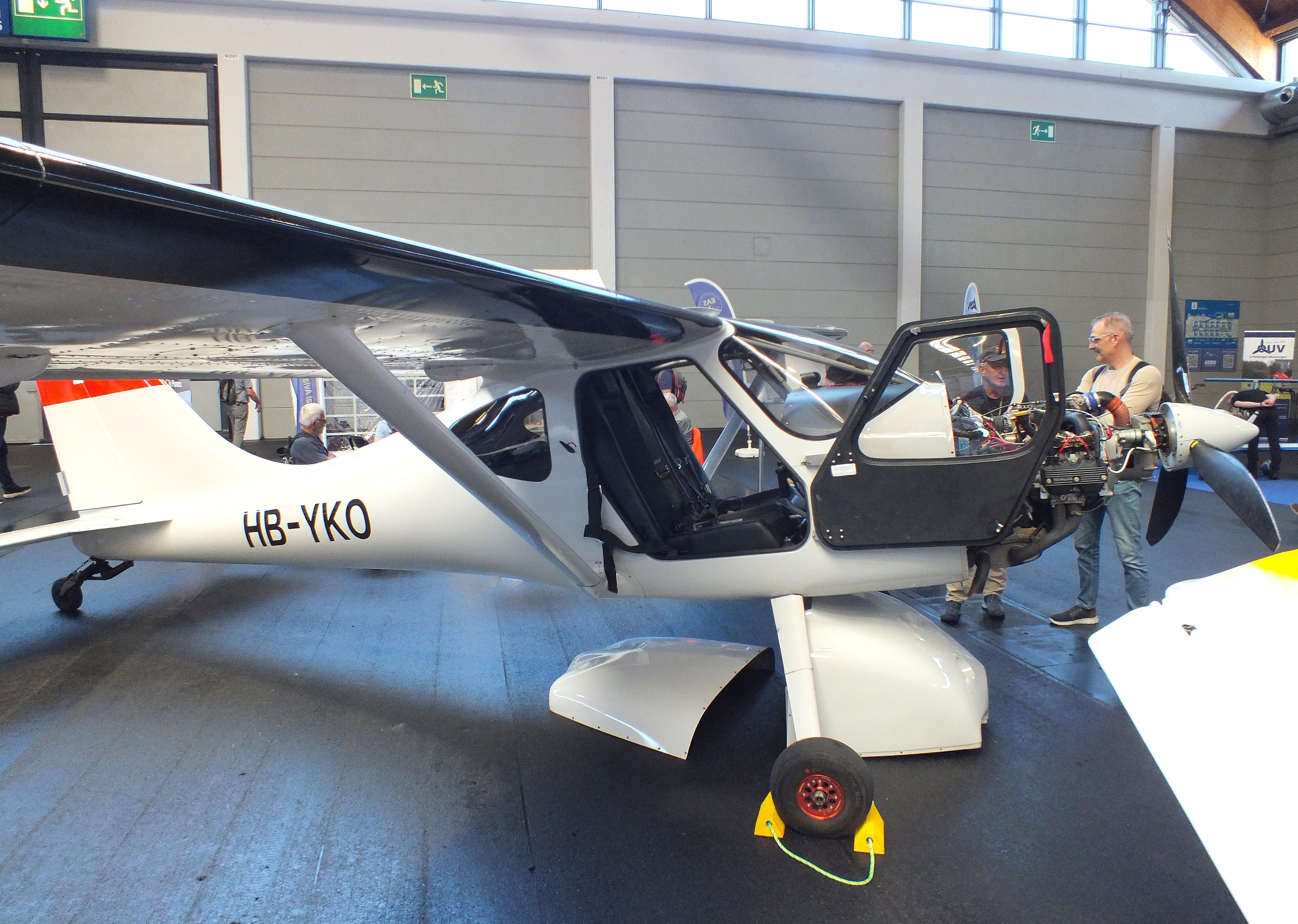 HB-YKO @ EDNY - Stoddard-Hamilton Glasair (Höhn, N E) GlaStar GS-1 at the AERO 2026, Friedrichshafen - by iwarnecke