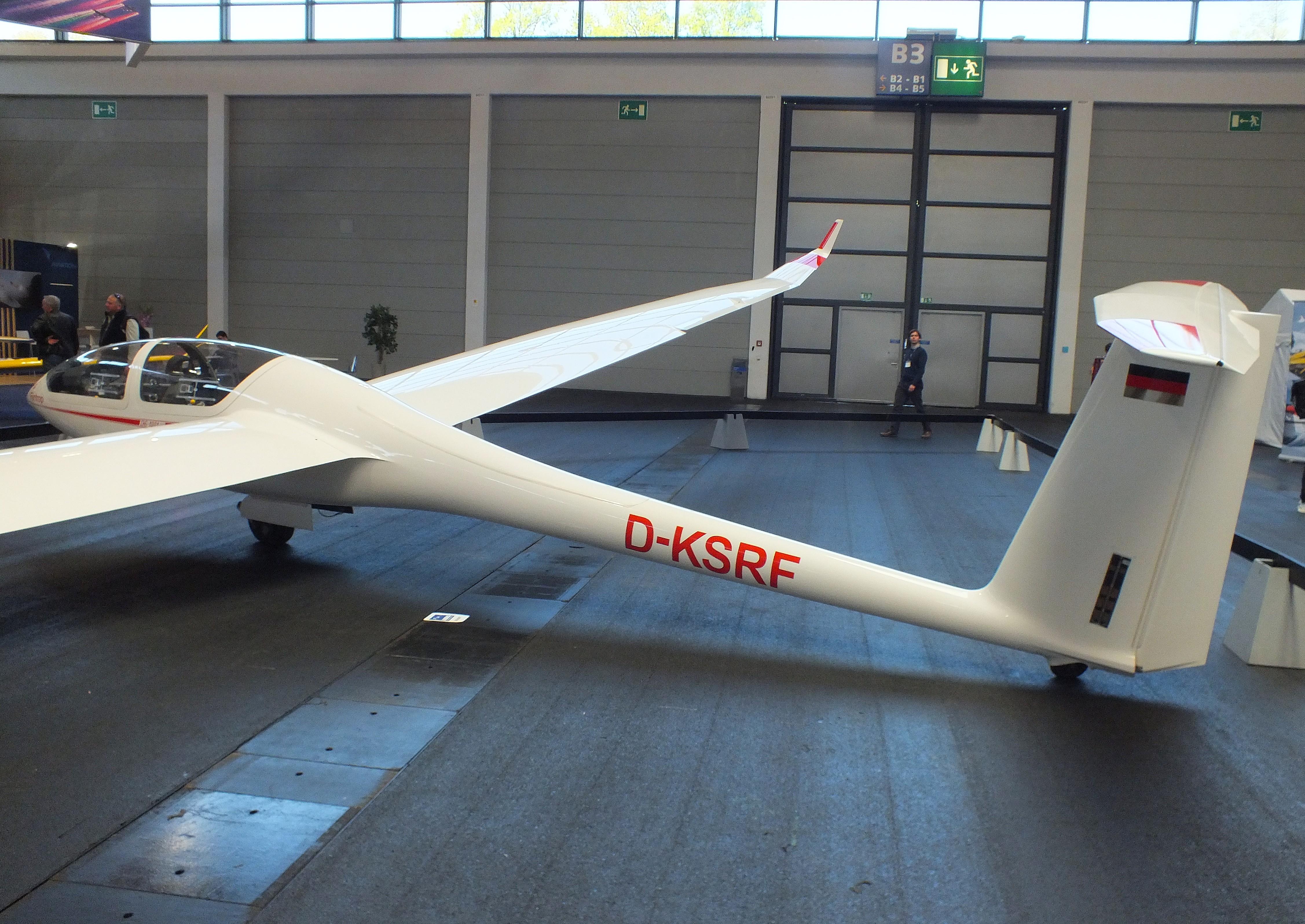 D-KSRF @ EDNY - DG Flugzeugbau DG-1001M at the AERO 2026, Friedrichshafen - by iwarnecke