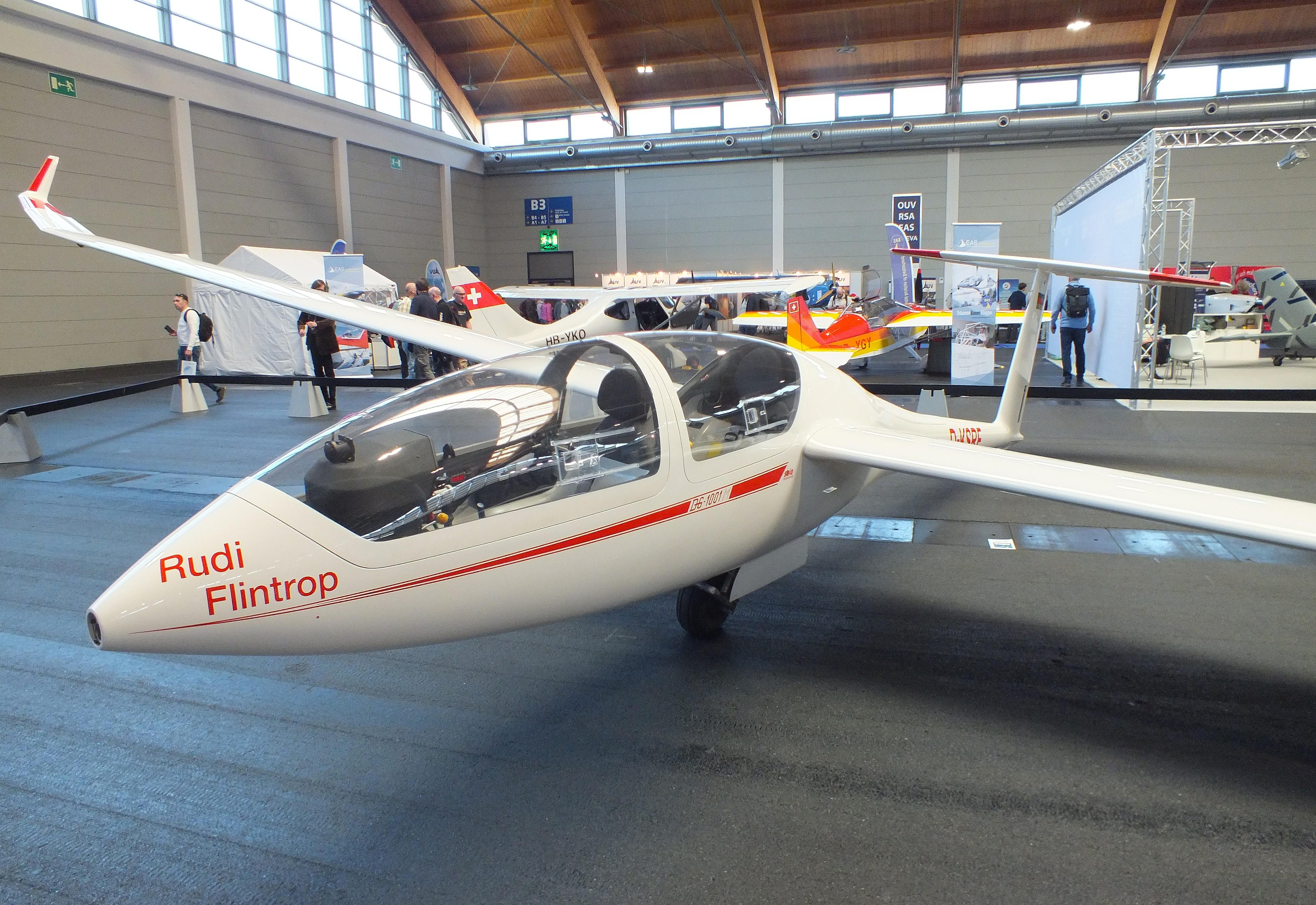 D-KSRF @ EDNY - DG Flugzeugbau DG-1001M at the AERO 2026, Friedrichshafen - by iwarnecke