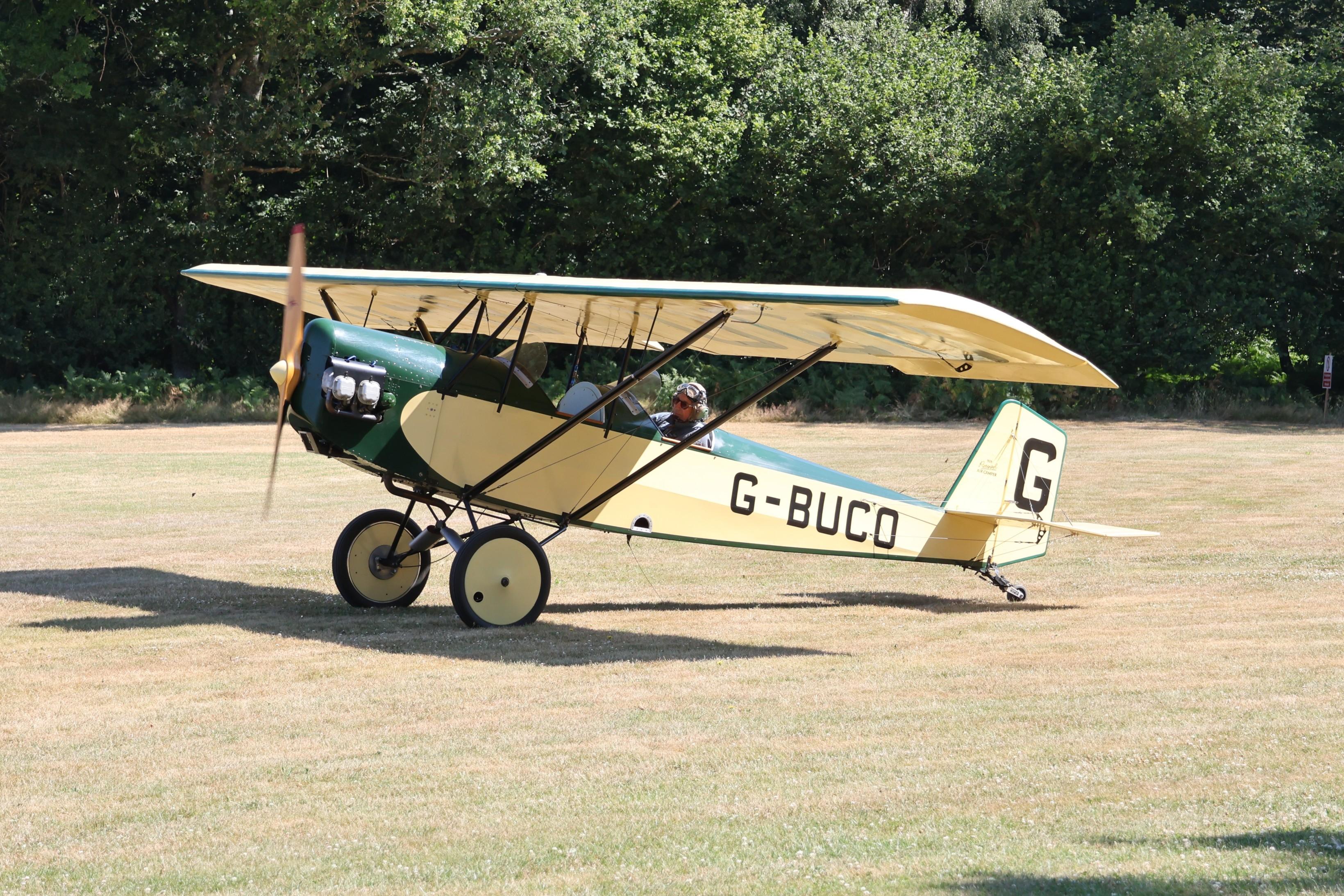 G-BUCO @ GB-0827 - G-BUCO 1992 Pietenpol Air Camper West Tisted Fly In
 - by PhilR