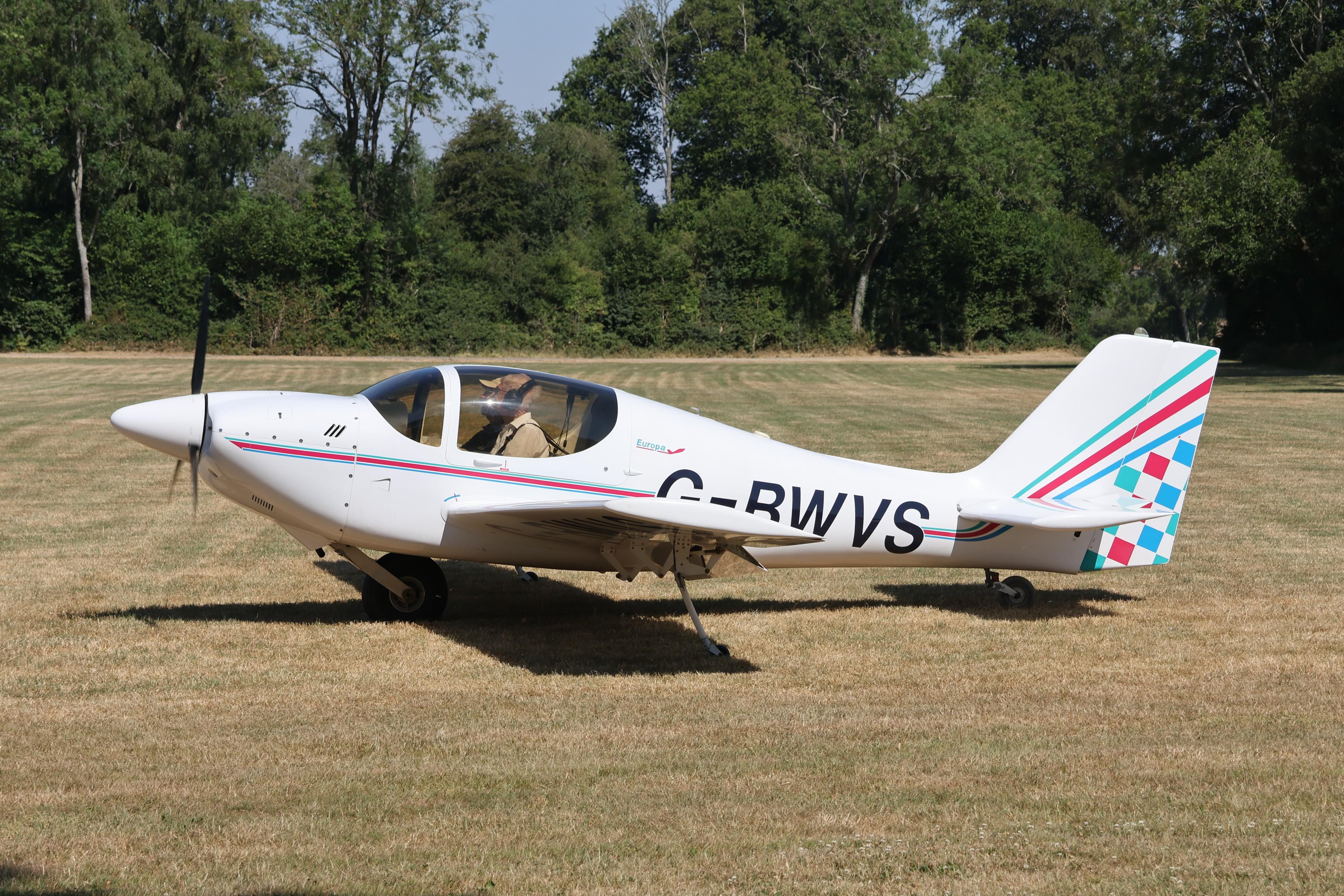 G-BWVS @ GB-0827 - G-BWVS 1998 Europa West Tisted Fly In  - by PhilR