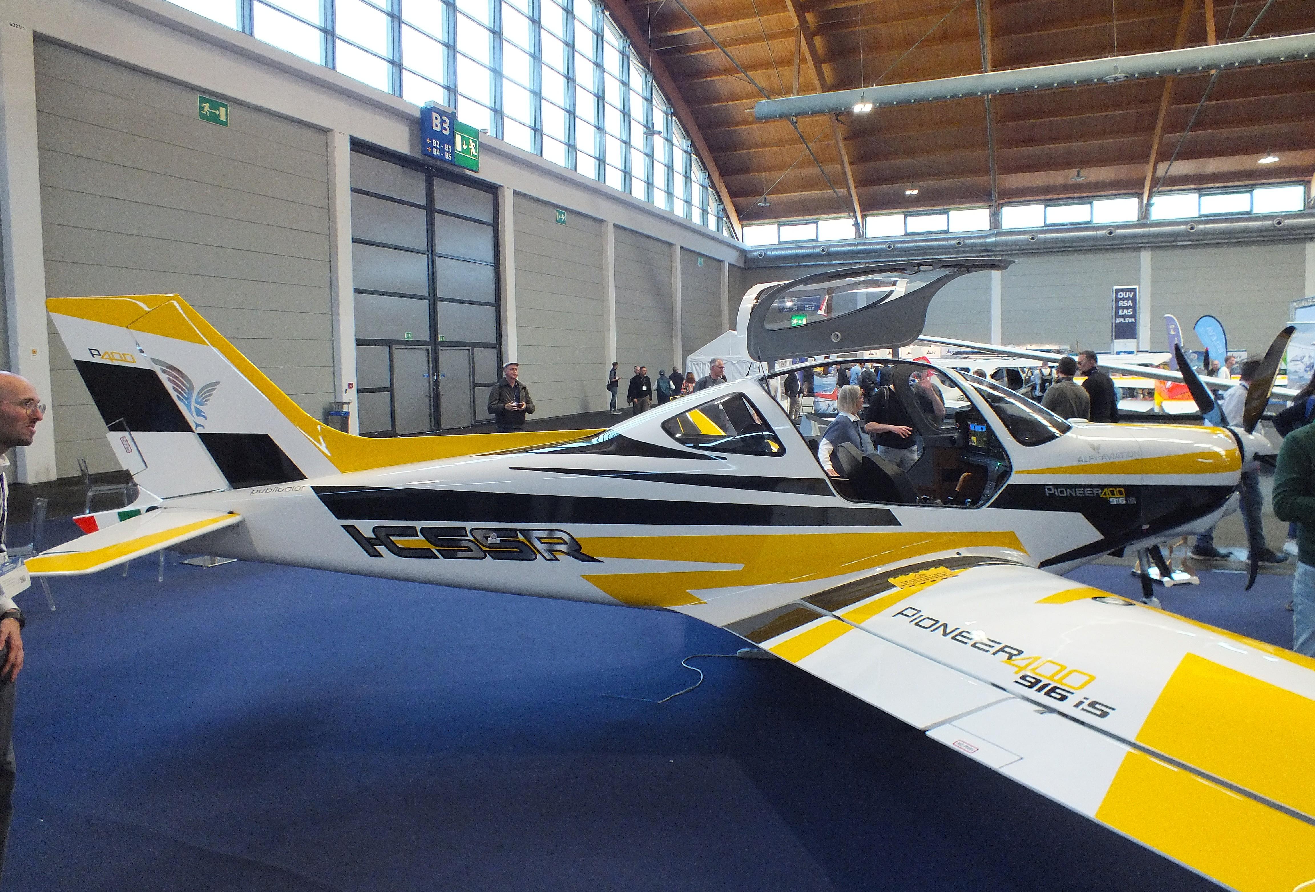 I-CSSR @ EDNY - Alpi Aviation Pioneer 400 at the AERO 2026, Friedrichshafen - by iwarnecke