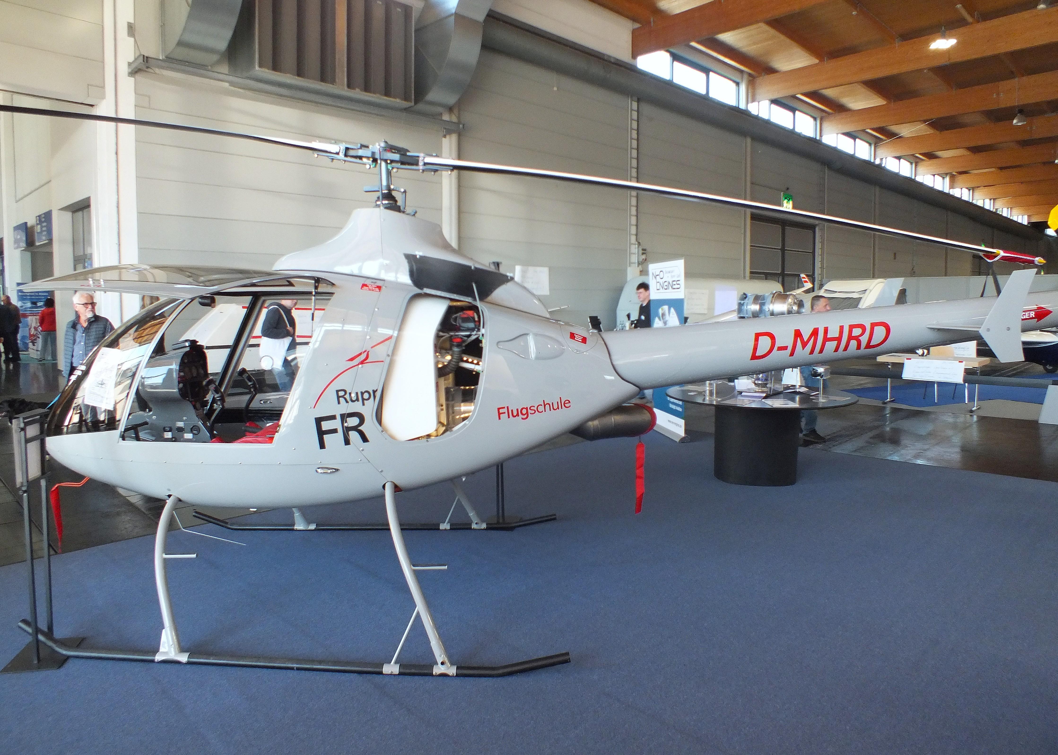 Aircraft D-MHRD, Rupp Phönix FR 200 at the AERO 2026, Friedrichshafen, at EDNY, photo by iwarnecke