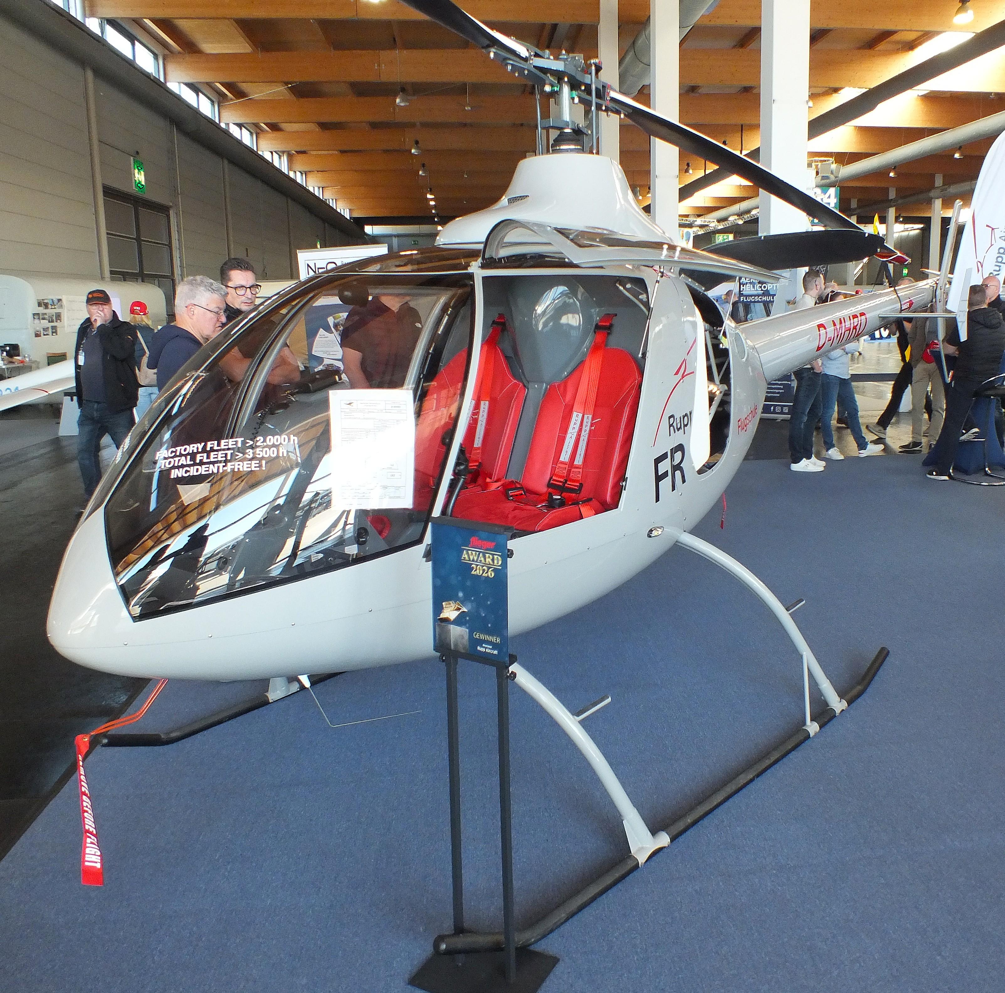 Aircraft D-MHRD, Rupp Phönix FR 200 at the AERO 2026, Friedrichshafen, at EDNY, photo by iwarnecke