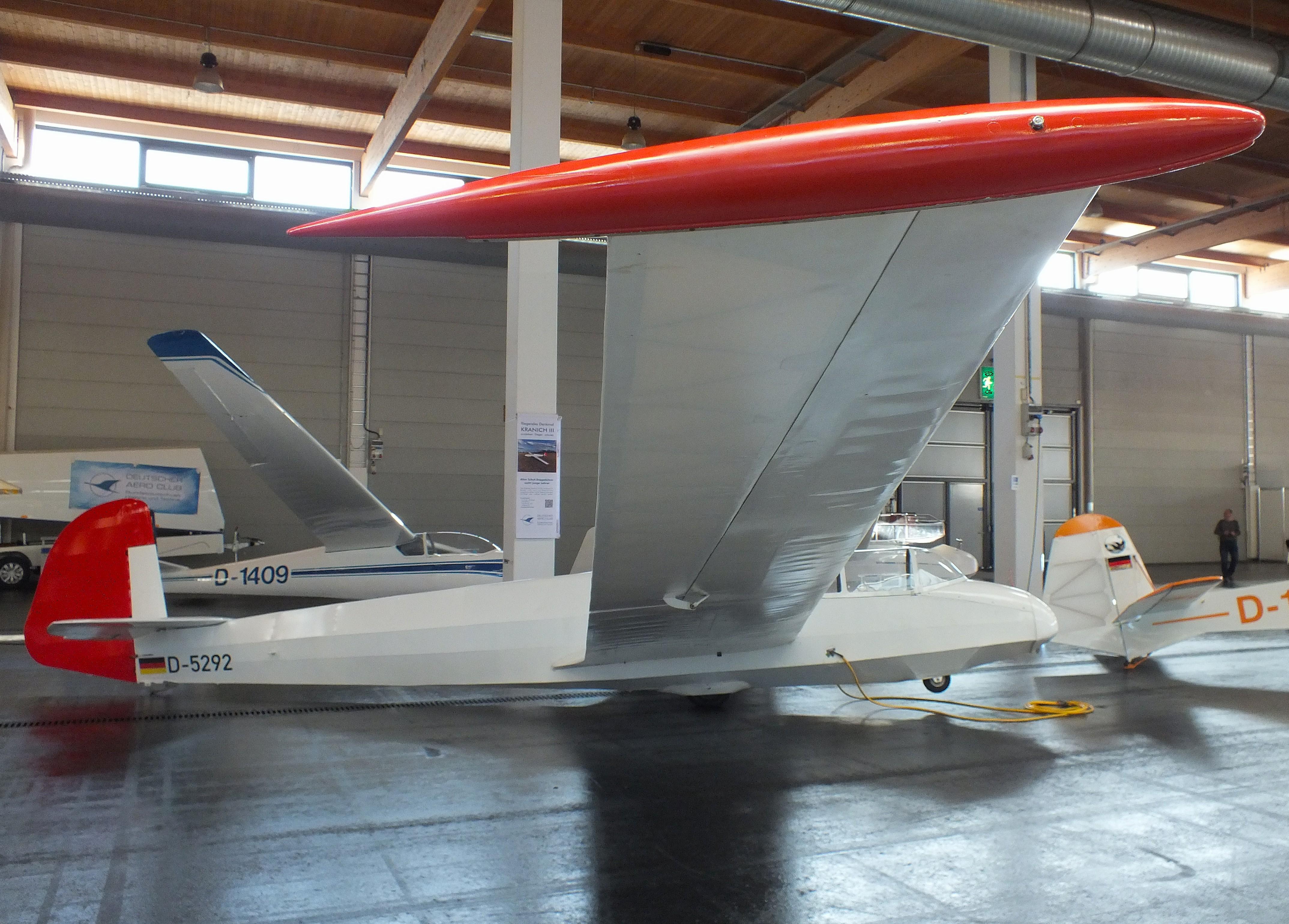 Aircraft D-5292, Focke-Wulf Kranich III at the AERO 2026, Friedrichshafen, at EDNY, photo by iwarnecke