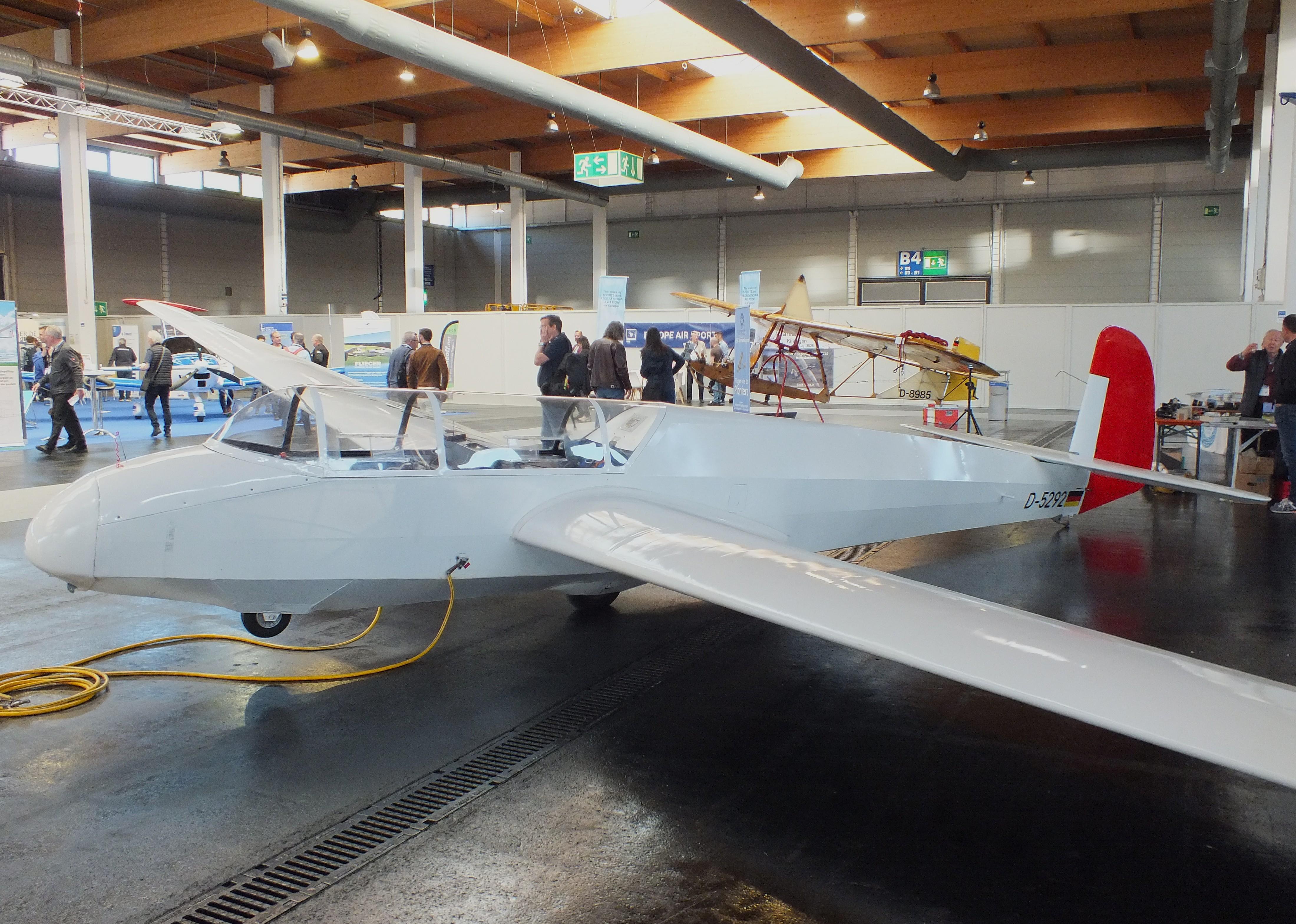 Aircraft D-5292, Focke-Wulf Kranich III at the AERO 2026, Friedrichshafen, at EDNY, photo by iwarnecke