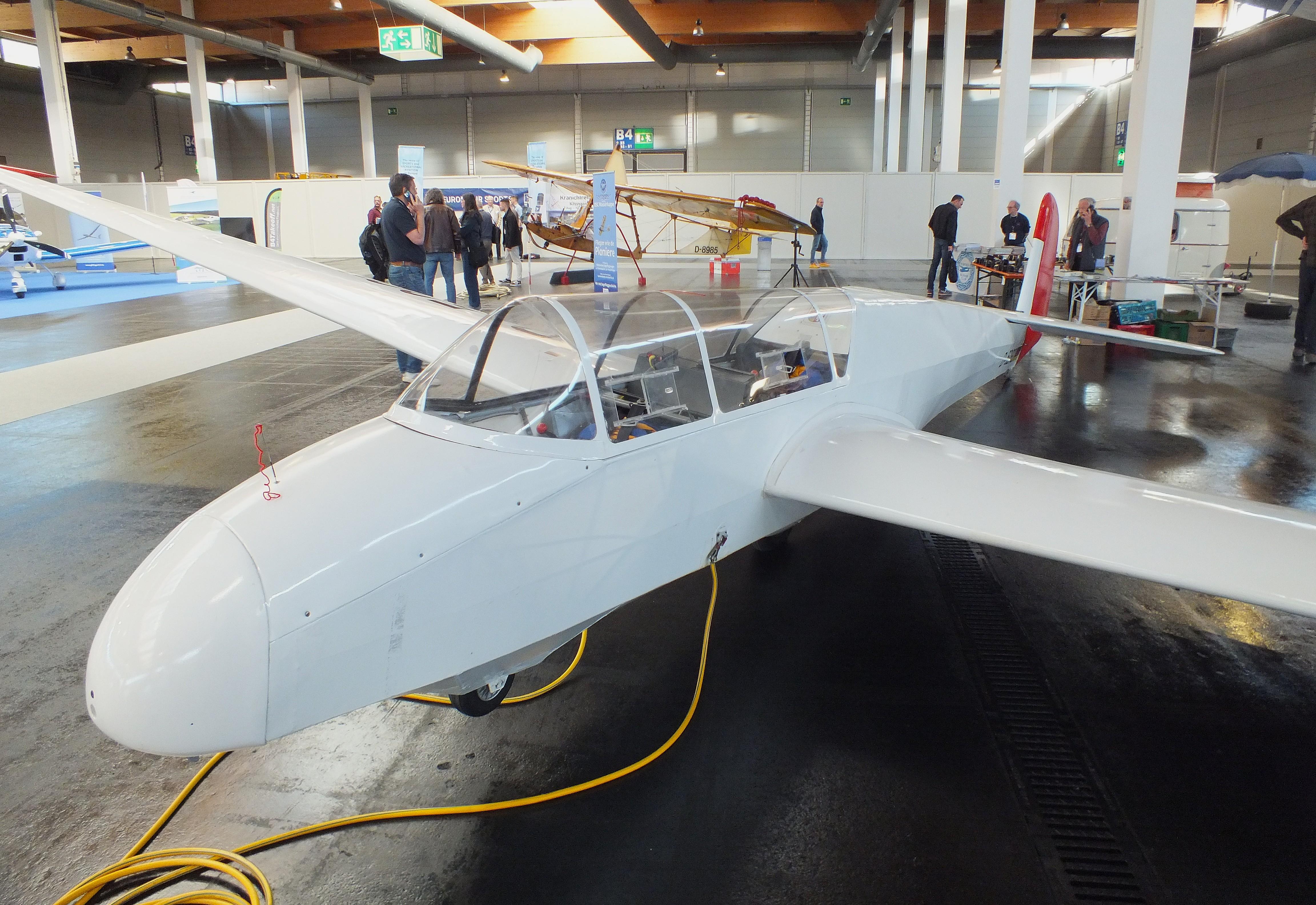 Aircraft D-5292, Focke-Wulf Kranich III at the AERO 2026, Friedrichshafen, at EDNY, photo by iwarnecke