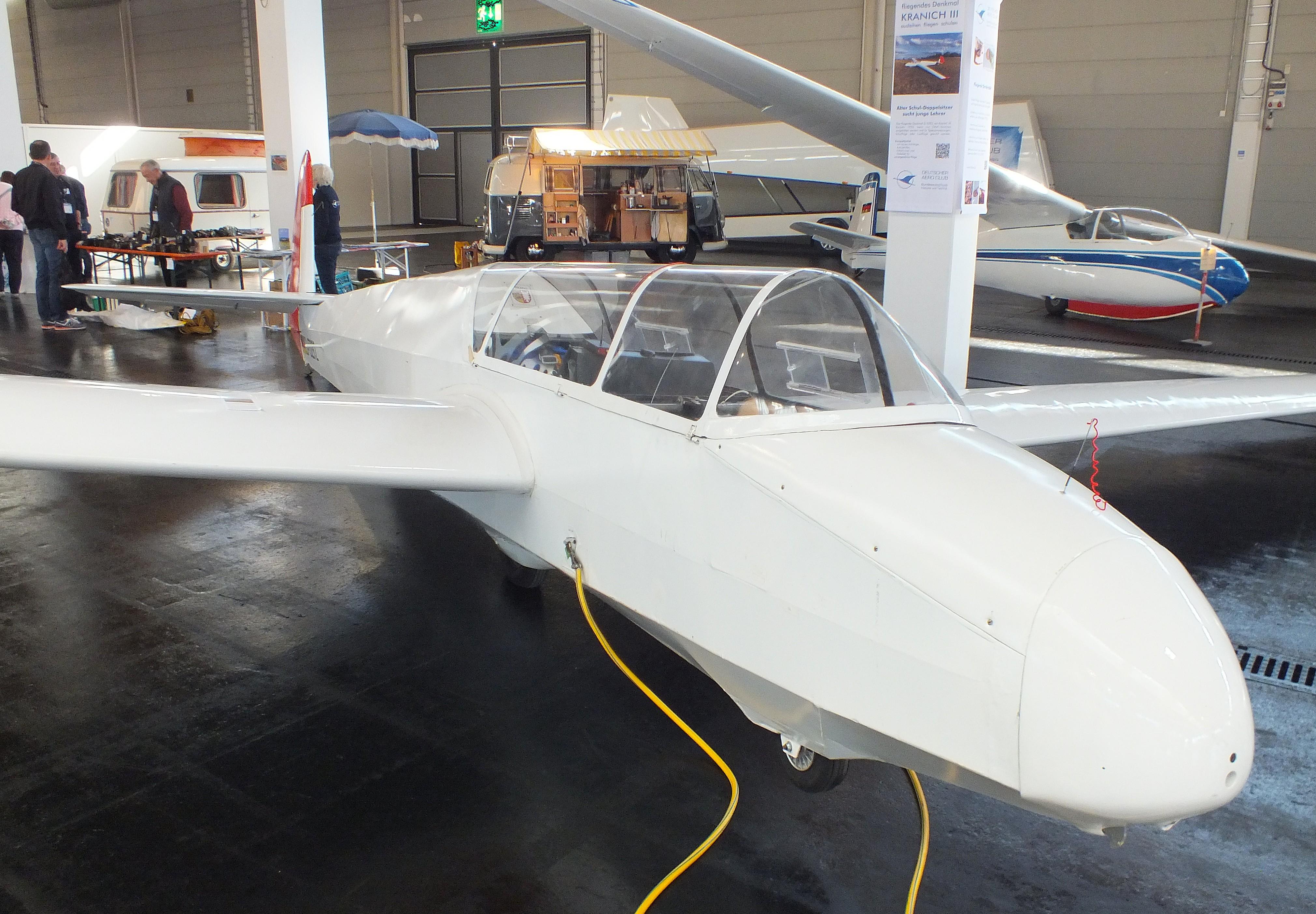 Aircraft D-5292, Focke-Wulf Kranich III at the AERO 2026, Friedrichshafen, at EDNY, photo by iwarnecke