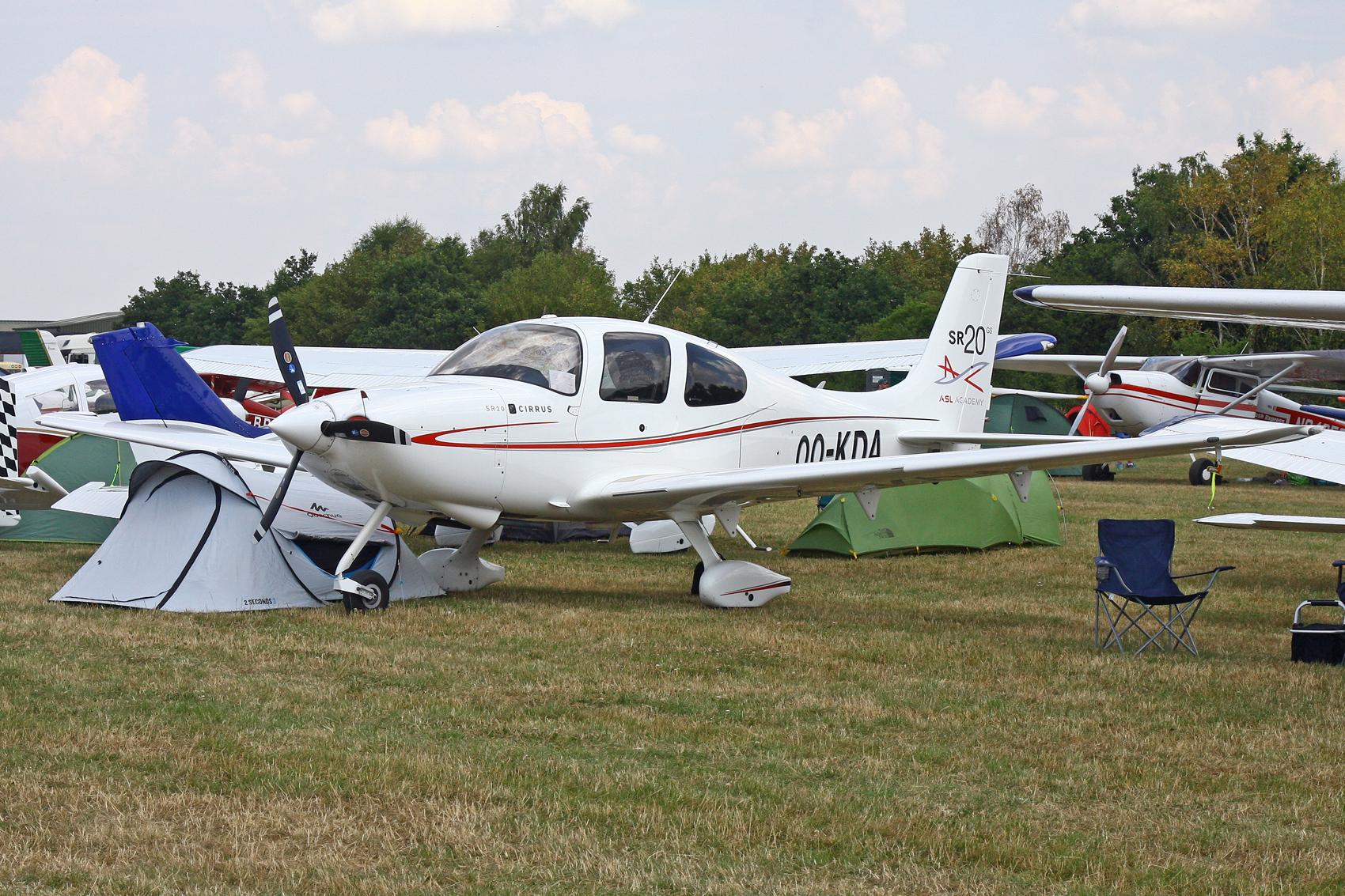 OO-KDA @ EGCV - Sleapkosh 26, day 1, 10/07/26 - by Chris Hall